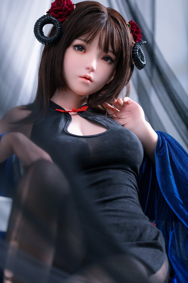 Gifte sig sexdukke (FUDoll 148cm D-cup #J014 silikone)