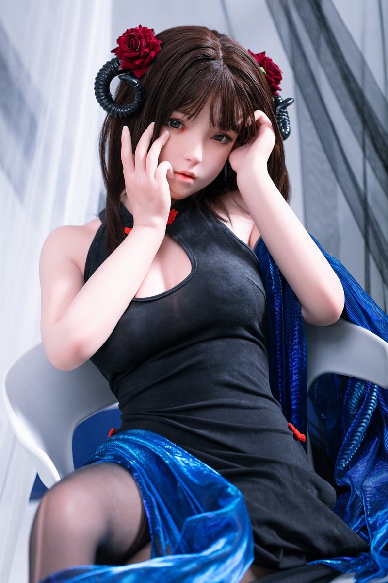 Gifte sig sexdukke (FUDoll 148cm D-cup #J014 silikone)