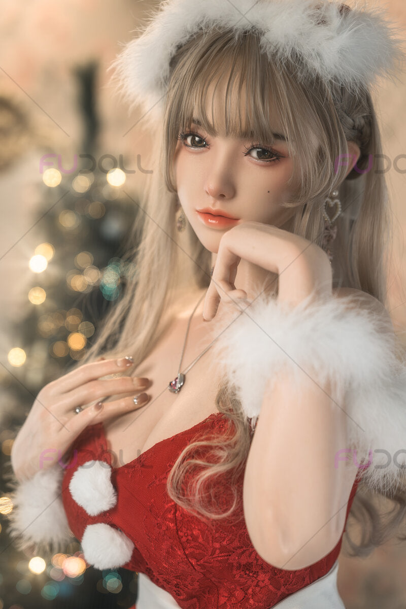 Frøken julemand sexdukke (FUDoll 165 cm F-cup #J032-1 silikone)