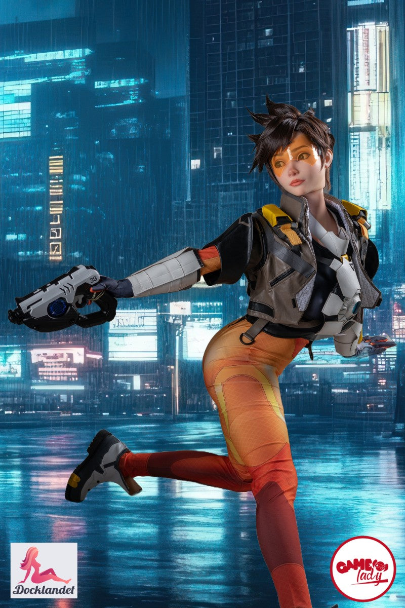 Tracer sexdukke (Game Lady 167 cm D-cup nr. 29-1 silikone)