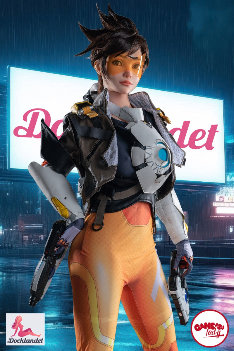 Tracer Sexdocka (Game Lady 167cm D-Kupa No.29-1 Silikon) Overwatch Real Doll
