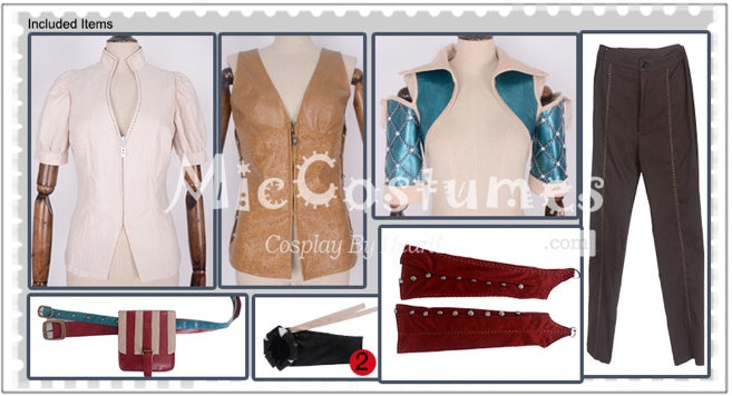 Officielle Cosplay-outfits (Game Lady)