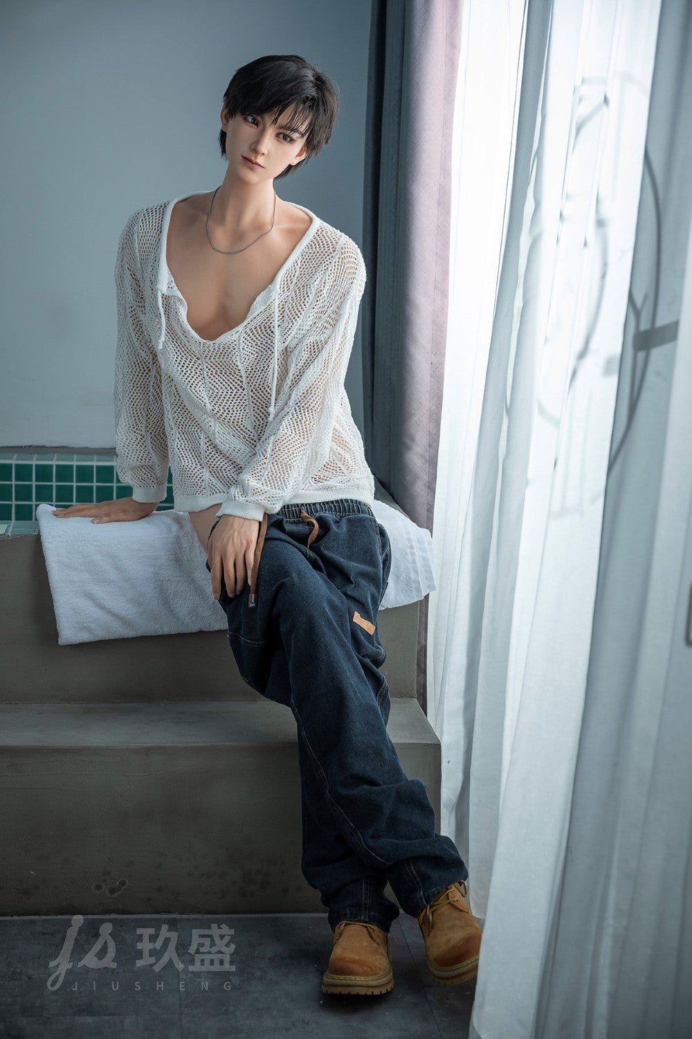 Gavin Male sexdukke (Jiusheng 180cm #2M silikone)