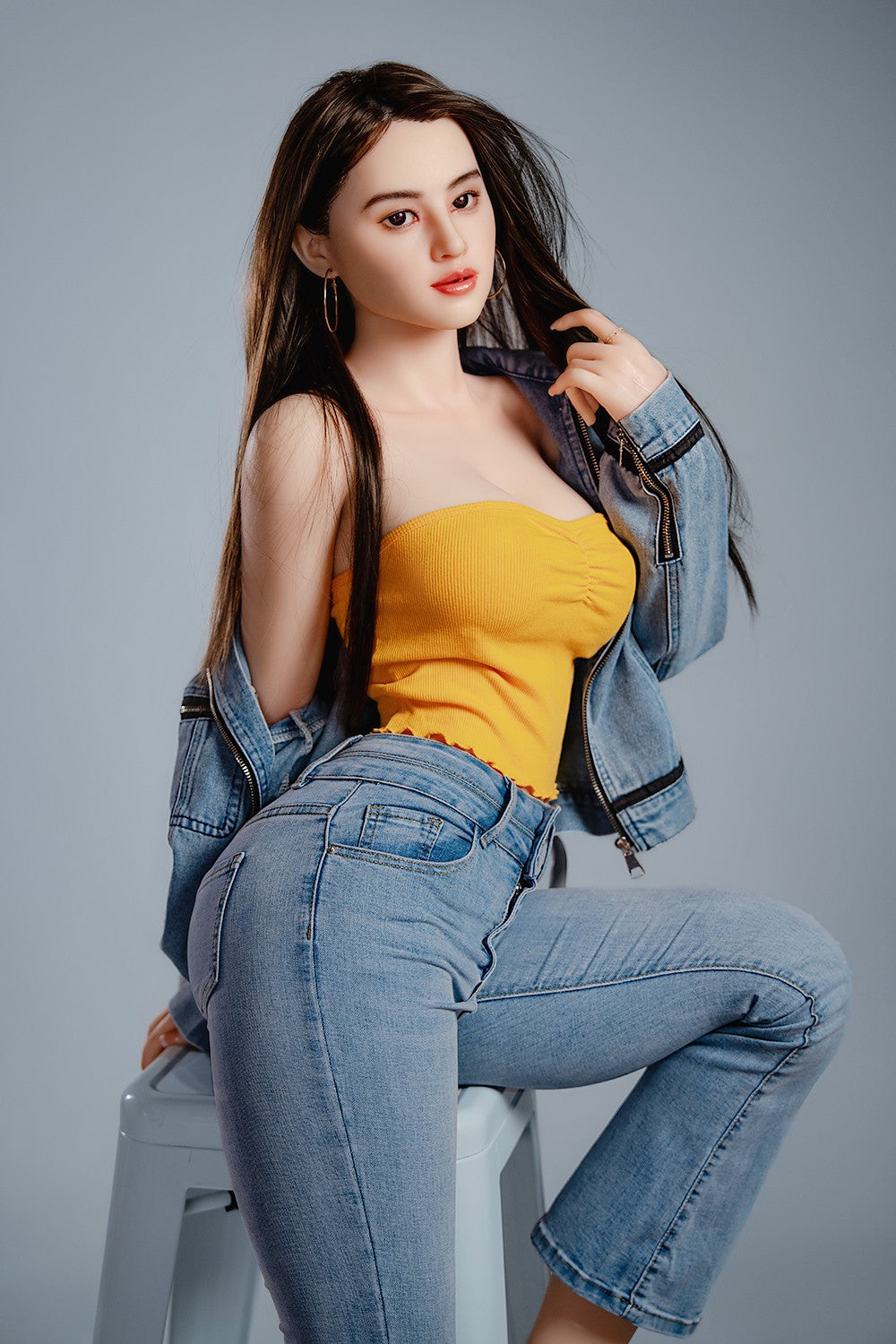 Krystal sexdukke (HRDoll 165 cm c-cup #R13 silikone)