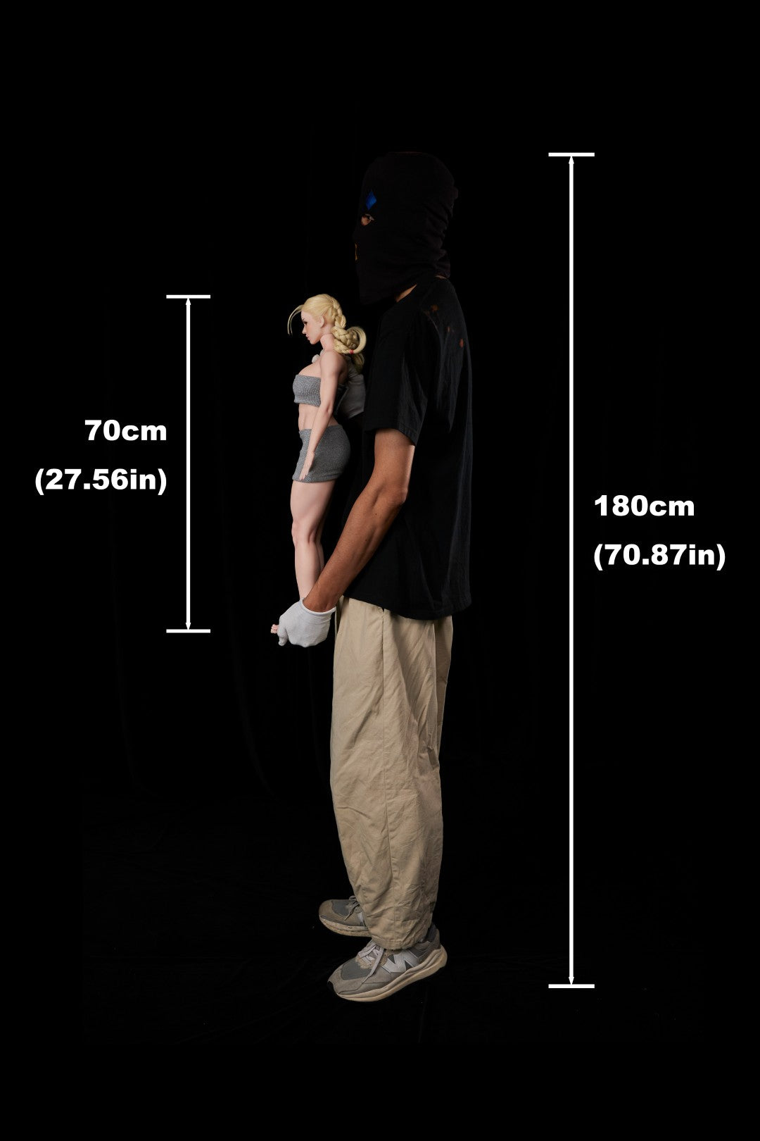 Cammy Sexdocka (Climax Doll Mini 70cm D-kupa Silikon)