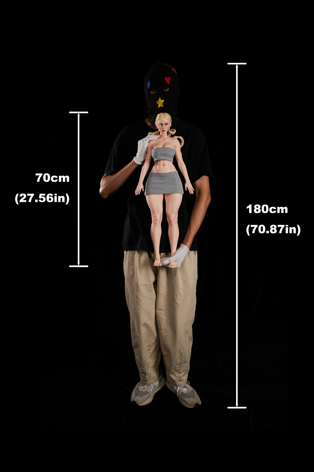 Cammy Sexdocka (Climax Doll Mini 70cm D-kupa Silikon)