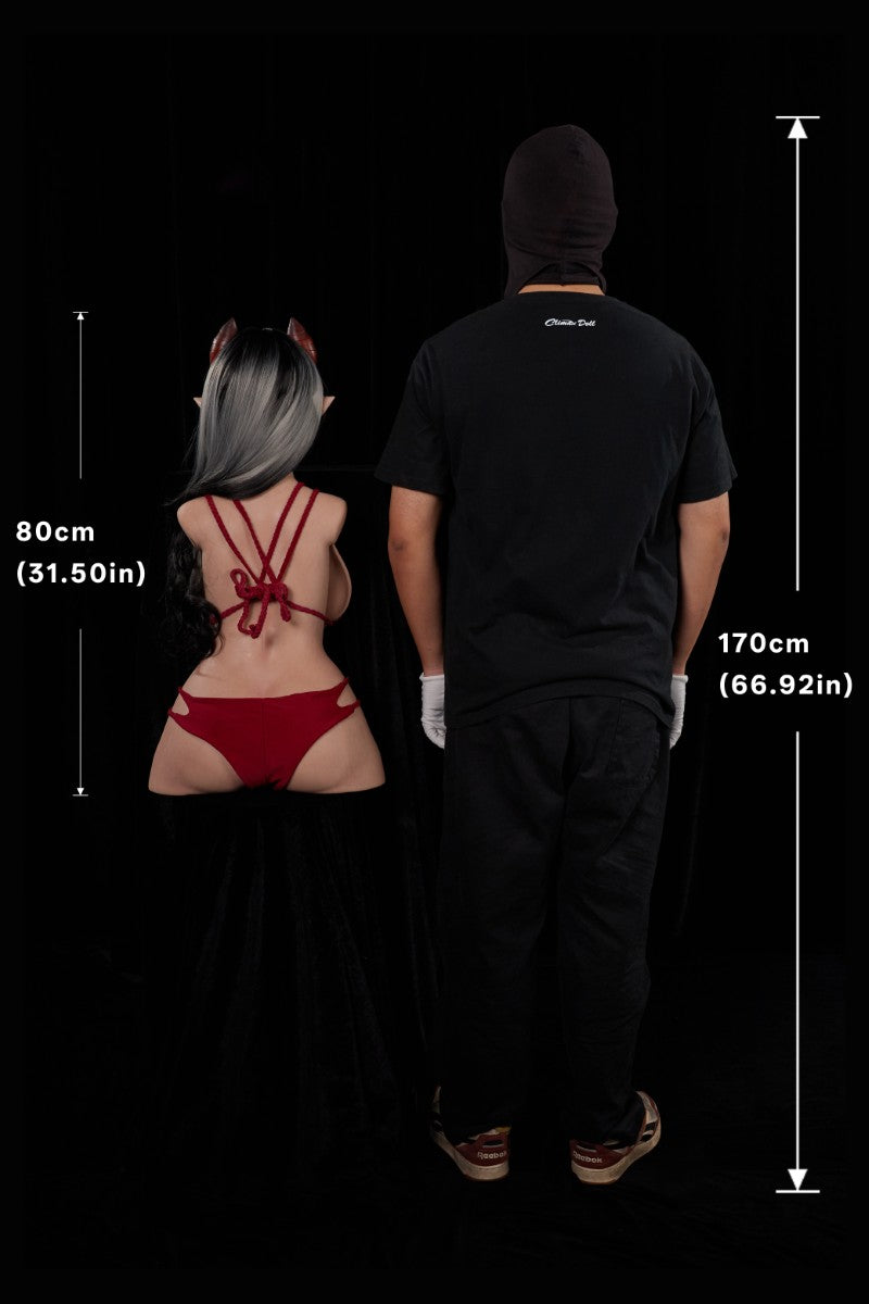 Meru Torso Sexdocka (Climax Doll ULW 80cm G-kupa Silikon)