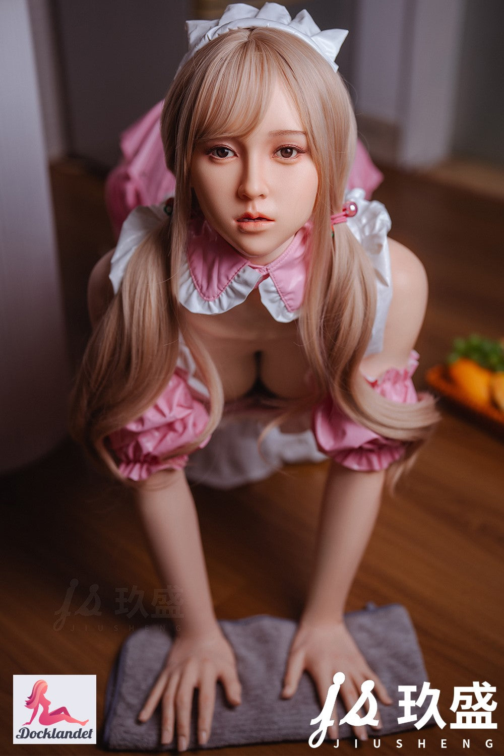 Lily sexdukke (Jiusheng 160 cm e-cup #6B Rose TPE+silikone)