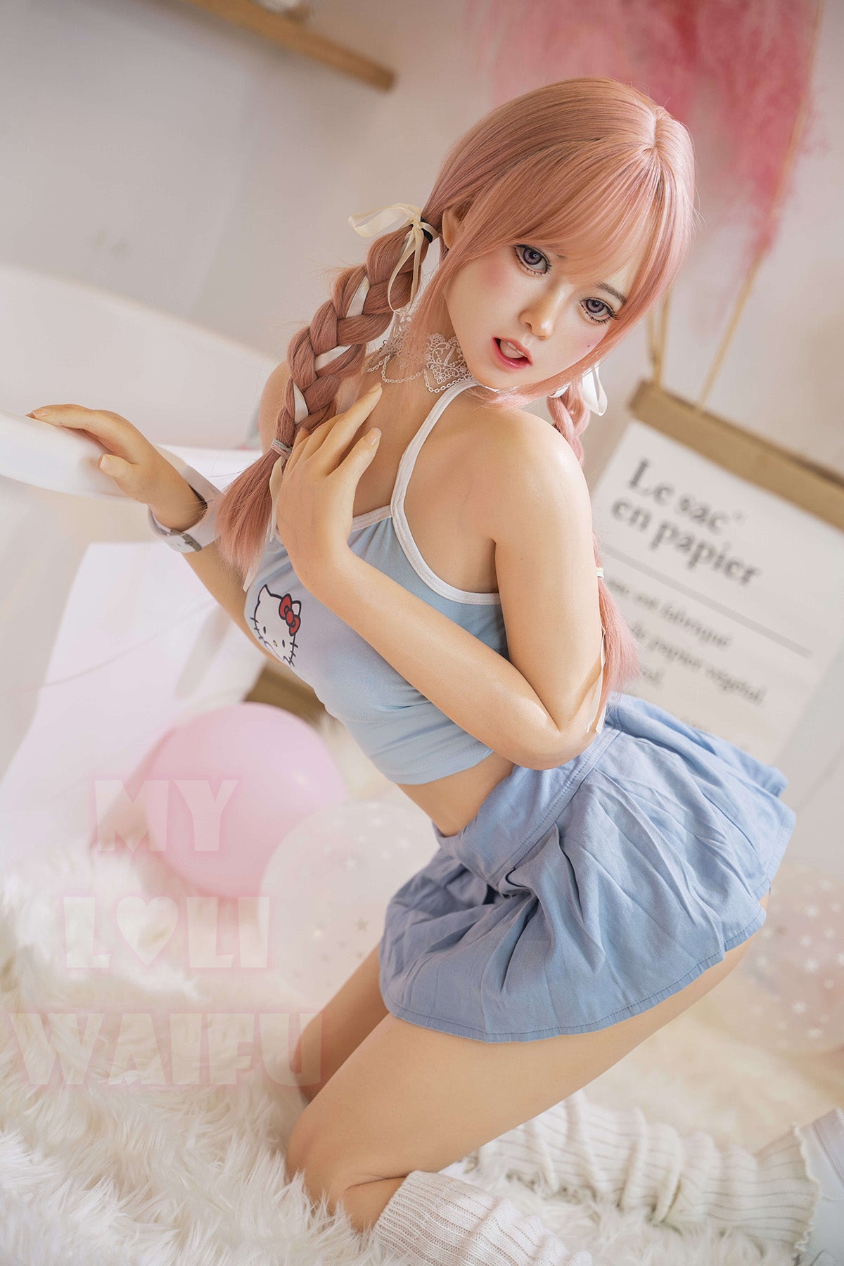 Mia sexdukke (My Loli Waifu 148 cm B-cup #22A silikone)