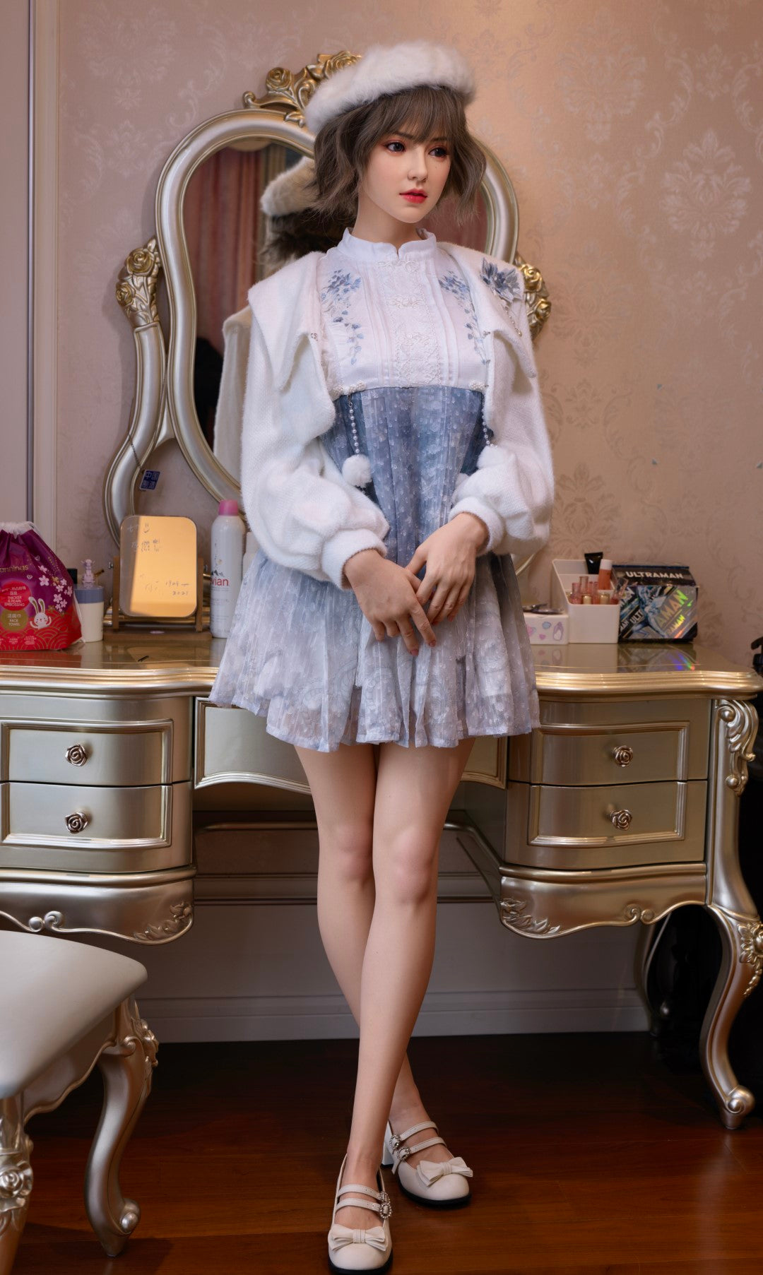 sexdukke Mona Model 20R Deluxe (Gynoid Doll 163 cm E-cup silikone)