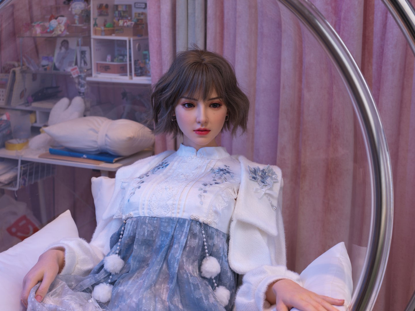 sexdukke Mona Model 20R Deluxe (Gynoid Doll 163 cm e-cup silikone)