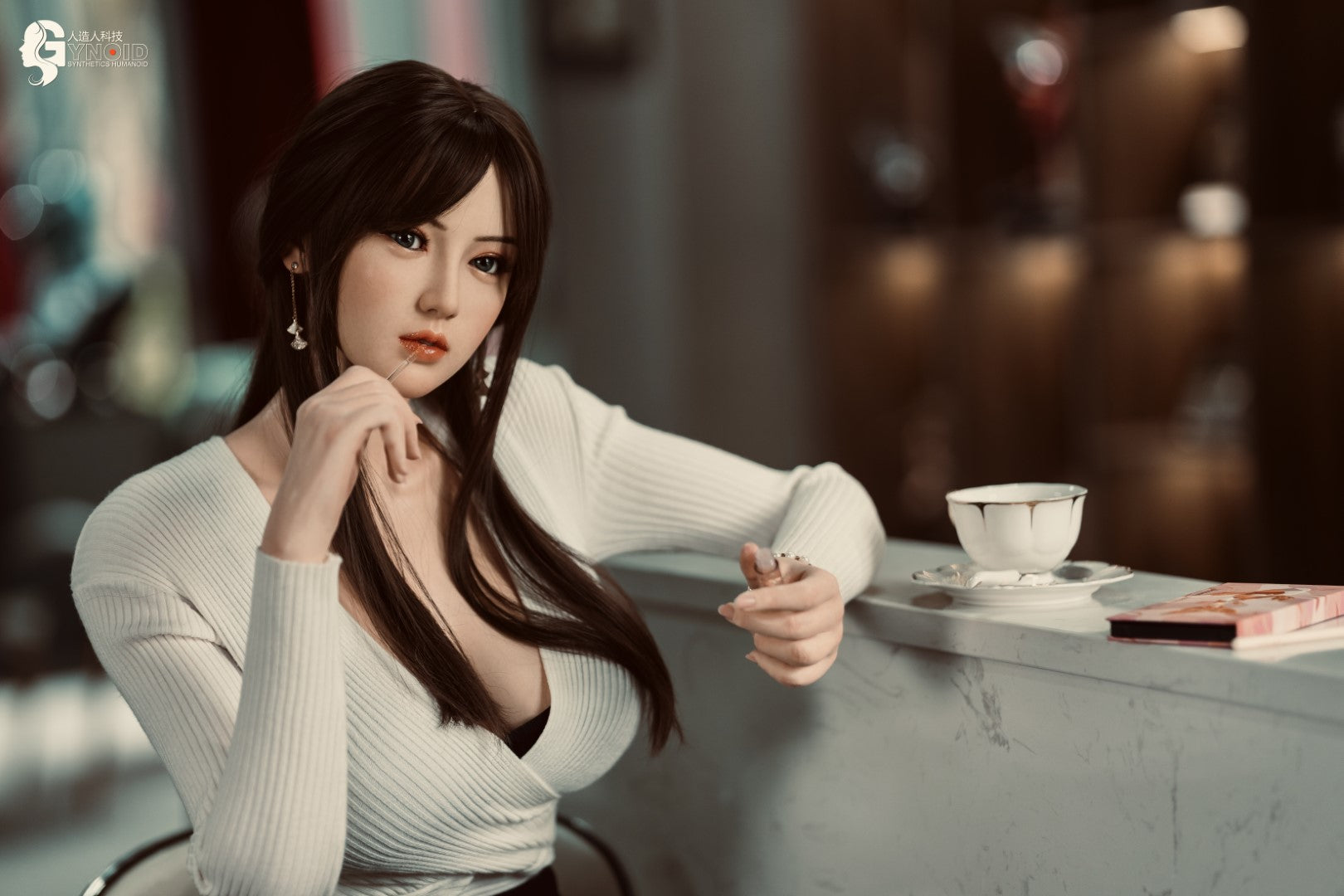 sexdukke Leyla Model 19R Deluxe (Gynoid Doll 168 cm f-cup silikone)
