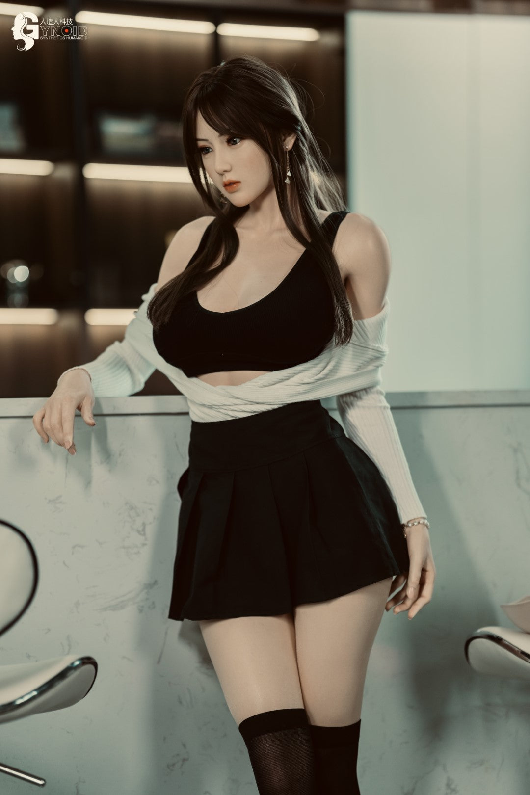 sexdukke Leyla Model 19R Deluxe (Gynoid Doll 168 cm f-cup silikone)