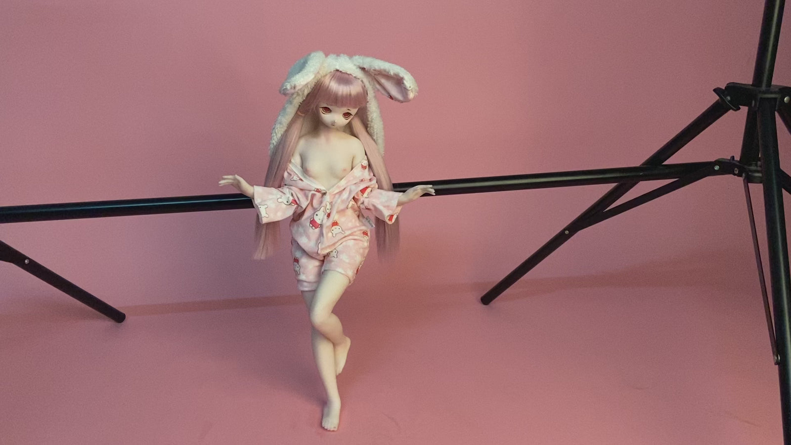 Sally sexdukke (Climax Doll Mini 55 cm A-cup silikone)