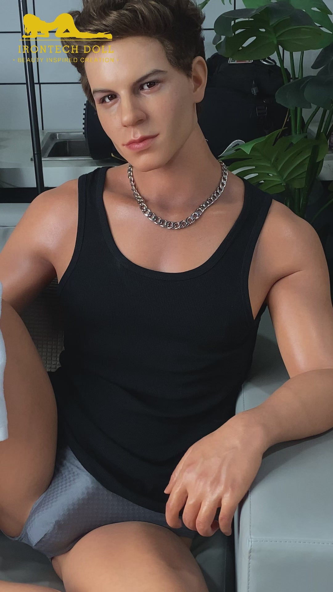 Drake von Pornstar sexdukke (Irontech Doll 175 cm silikone)