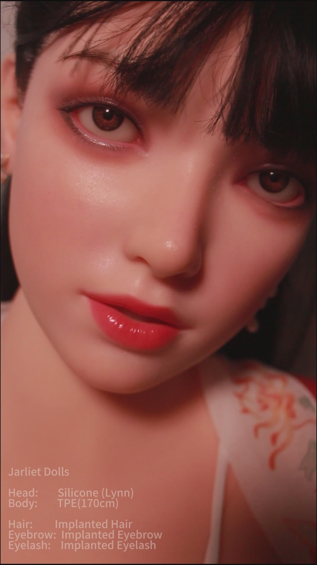 Lynn sexdukke (Jarliet 170 cm H-cup TPE+silikone)