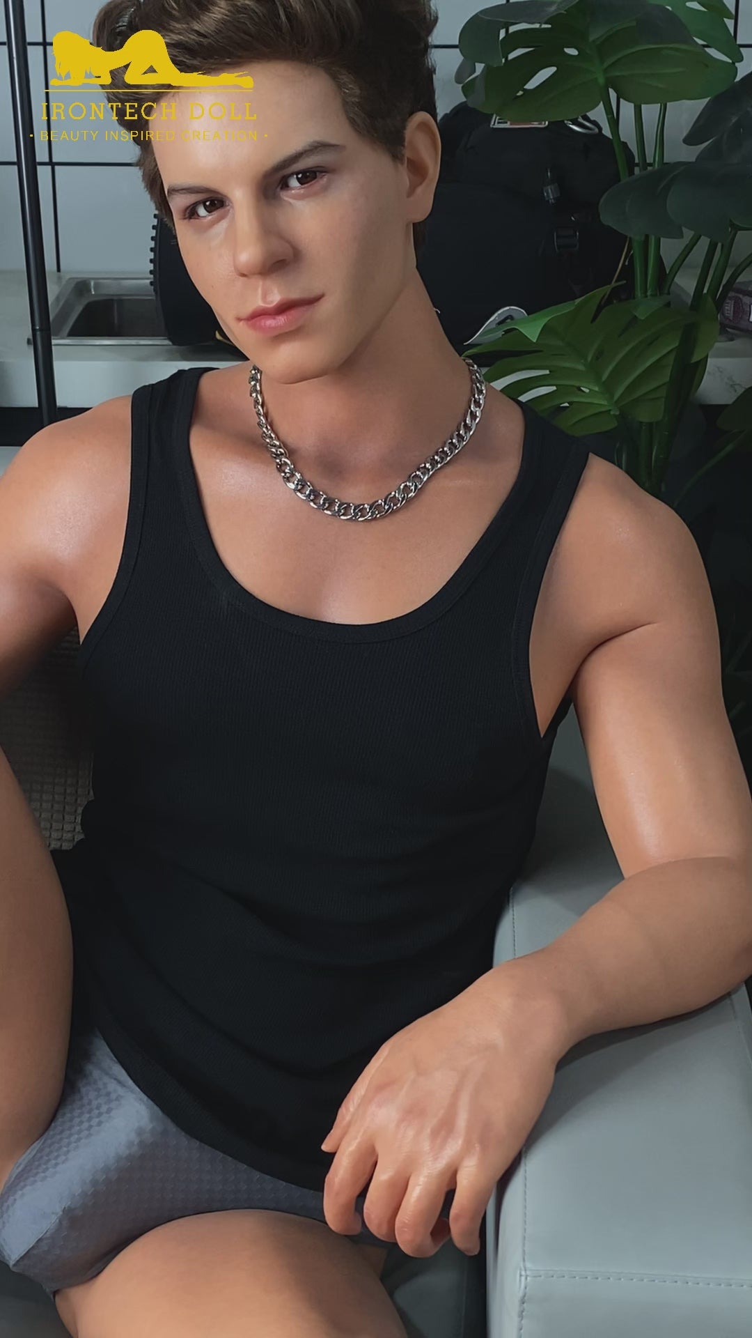 Drake von Pornstar sexdukke (Irontech Doll 175 cm silikone)