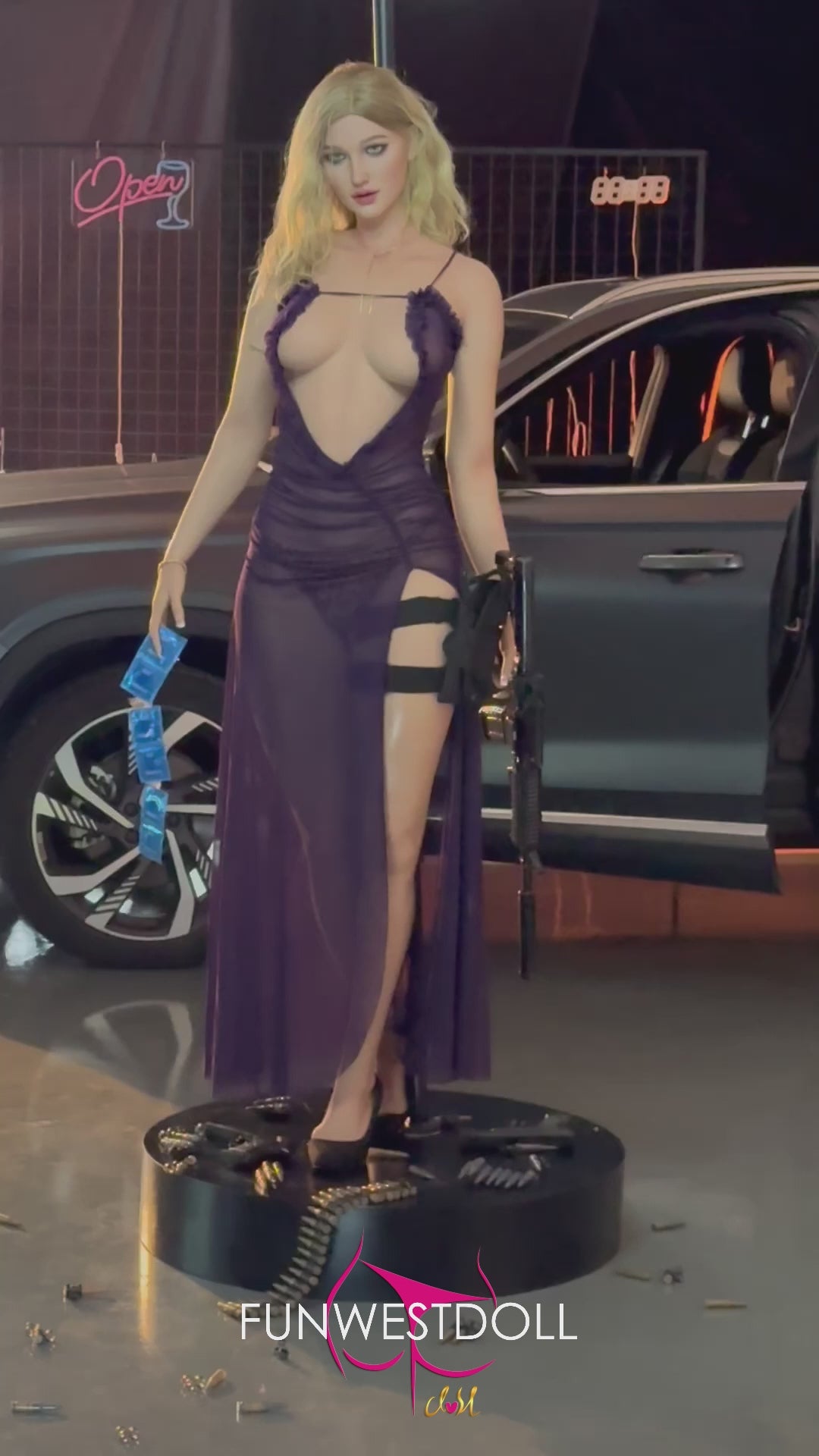 Skylar sexdukke (FunWest Doll 168 cm D-cup #044S RST silikone)