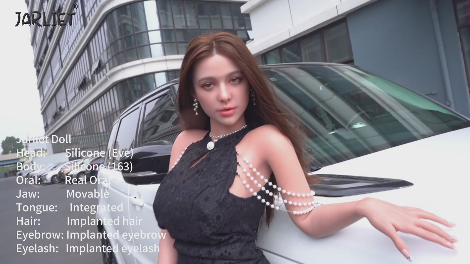 Eva sexdukke (Jarliet 163 cm D-cup silikone)