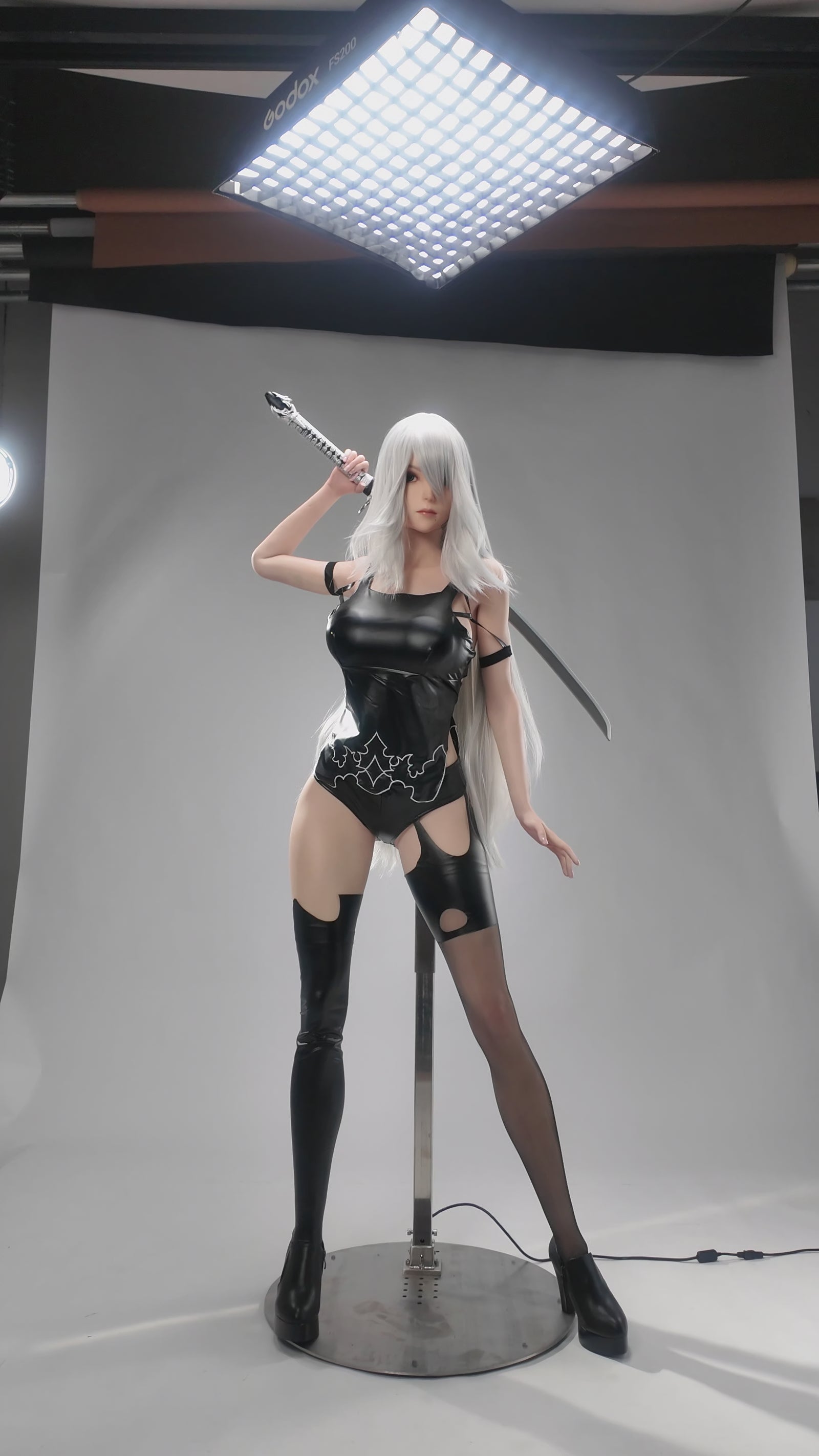 Yorha A2 sexdukke (Game Lady 171 cm E-cup nr. 18-2 silikone)
