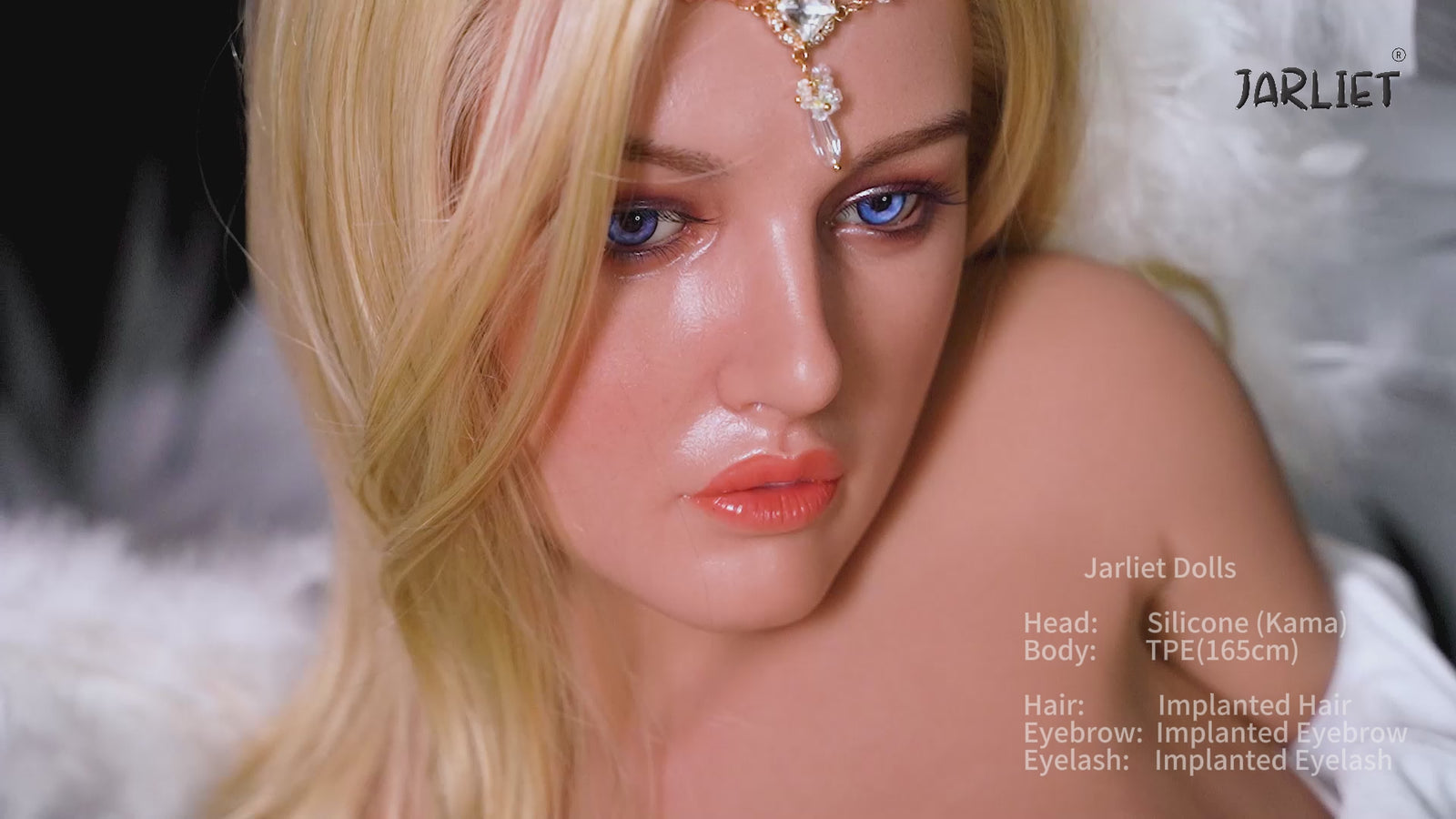 Kama sexdukke (Jarliet 165 cm C-cup TPE+silikone)