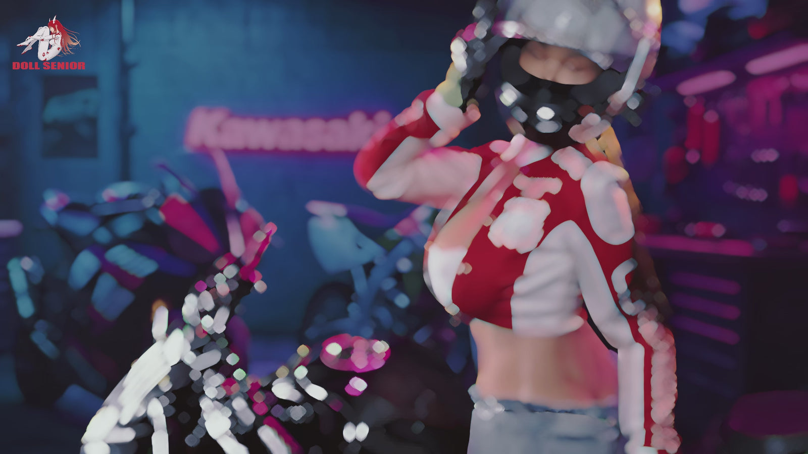 Wuxue sexdukke (Dukke Senior 170 cm G-cup #24 silikone)