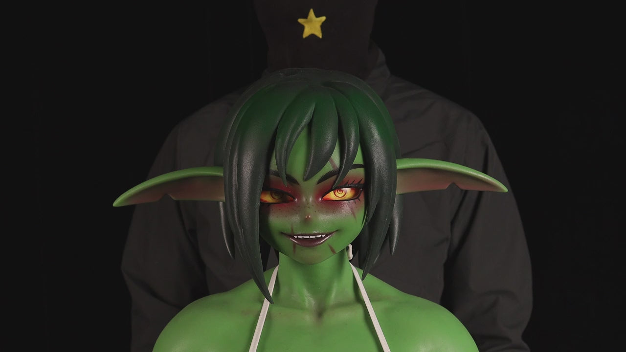 Barza Orc sexdukke (Climax Doll Ultra 120 cm J-cup silikone)