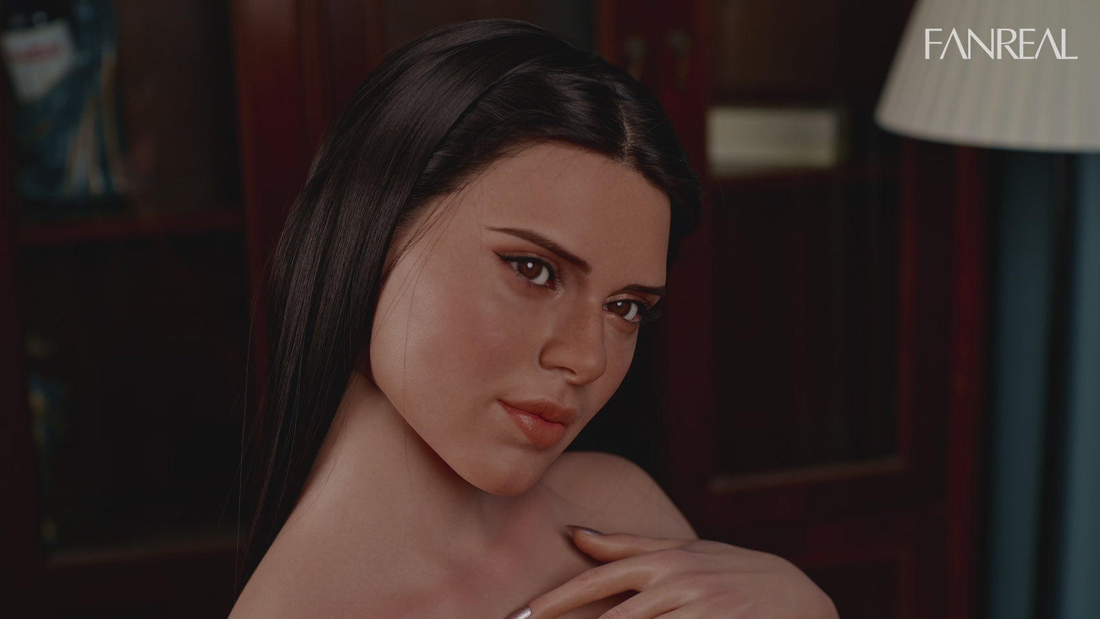 Gina sexdukke (FanReal Doll 159 cm F-cup silikone)