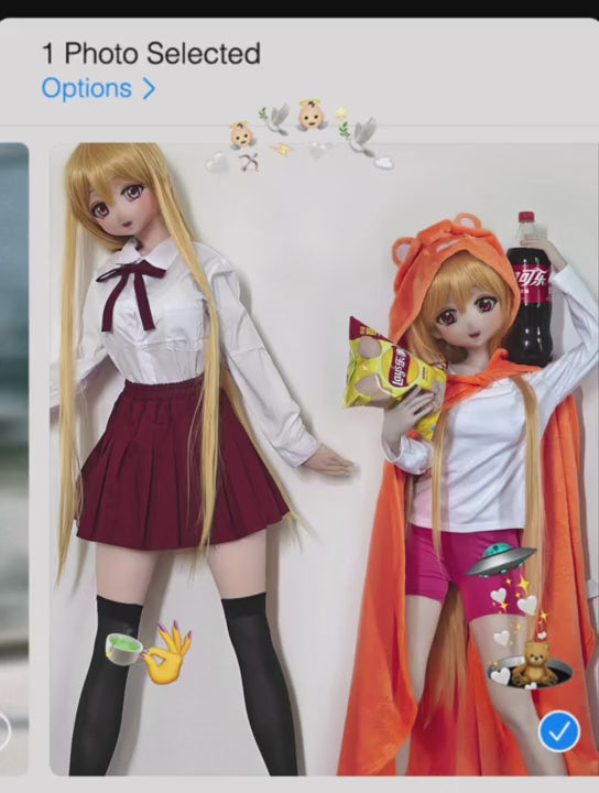 Doma Umaru sexdukke (Elsa Babe 148 cm rad012 silikone)