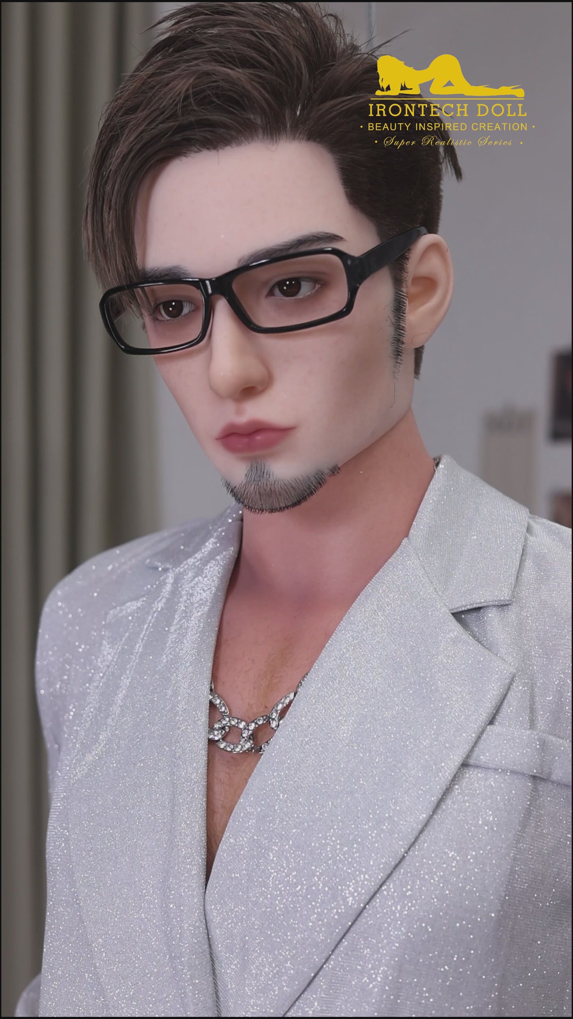 John Male sexdukke (Irontech Doll 170 cm M10 silikone)