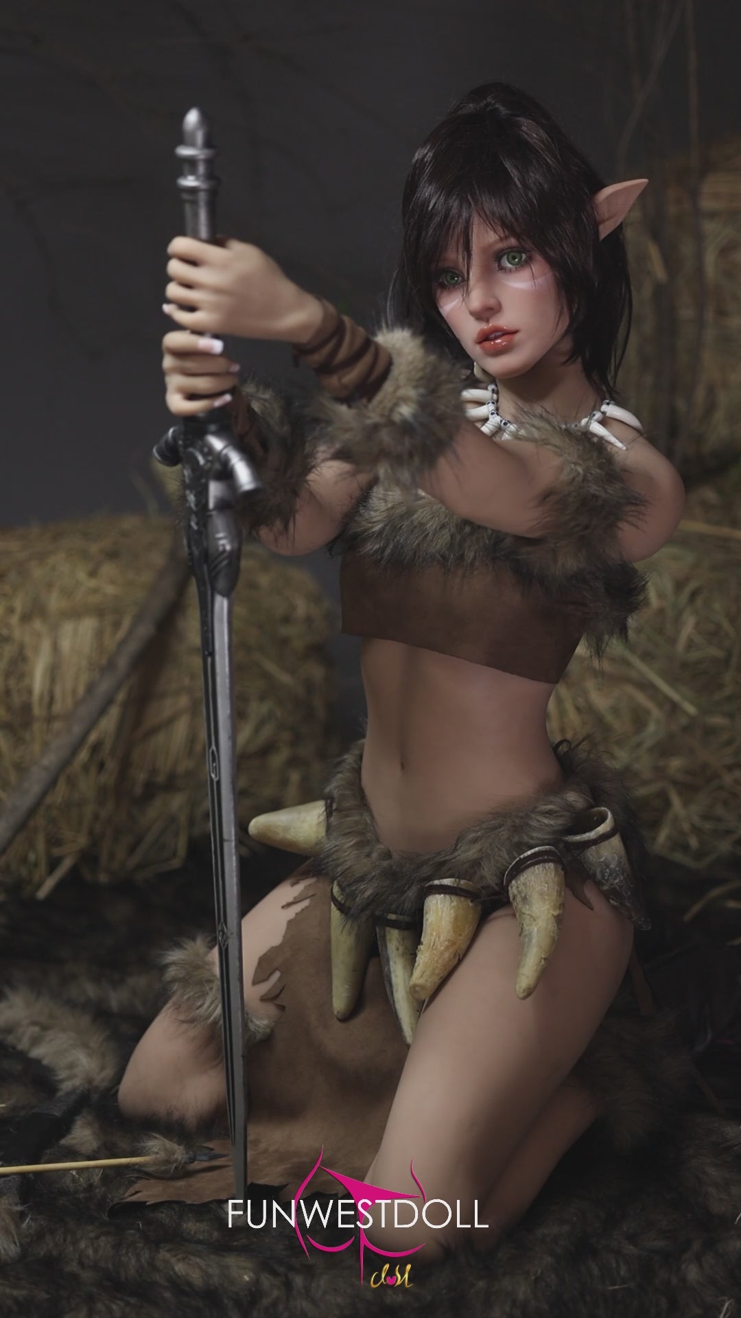 Kylie sexdukke (FunWest Doll 159 cm A-cup #040 TPE)