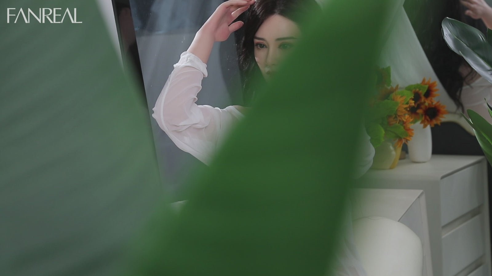 Ling Torso sexdukke (FanReal Doll 95 cm G-cup silikone)