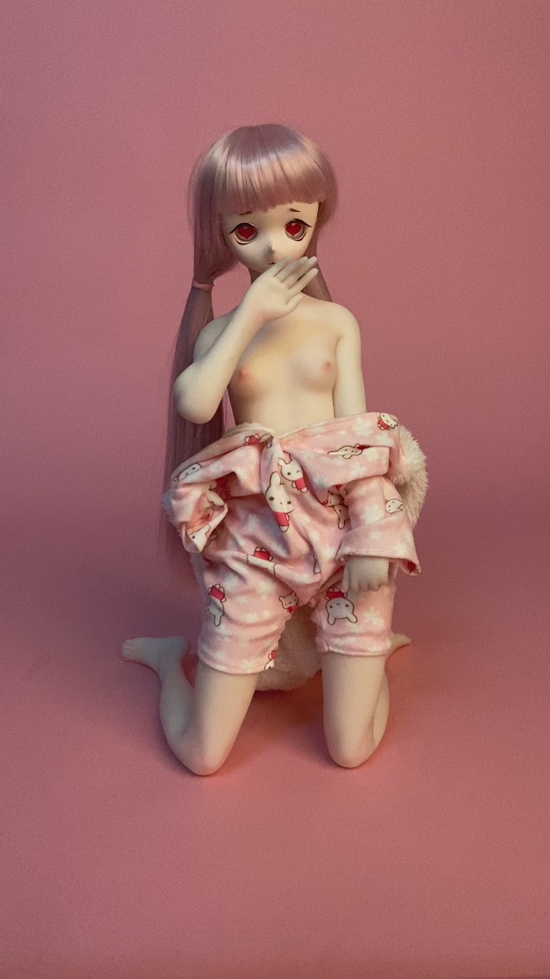 Sally sexdukke (Climax Doll Mini 55 cm A-cup silikone)
