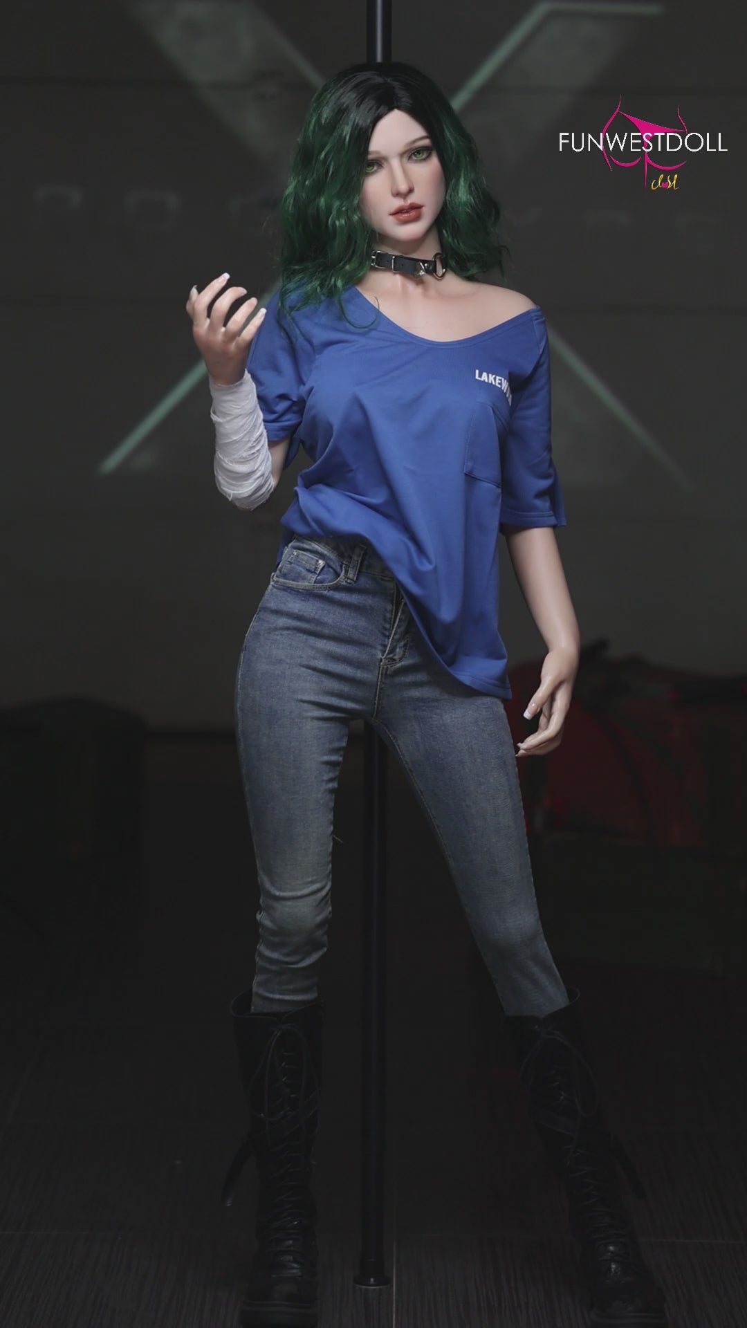 Alexa sexdukke (FunWest Doll 157 cm D-cup #045S silikone)