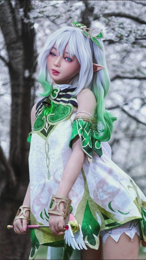 Nahida sexdukke (XT Doll 164 cm C-cup #XT-bym20-B silikone)