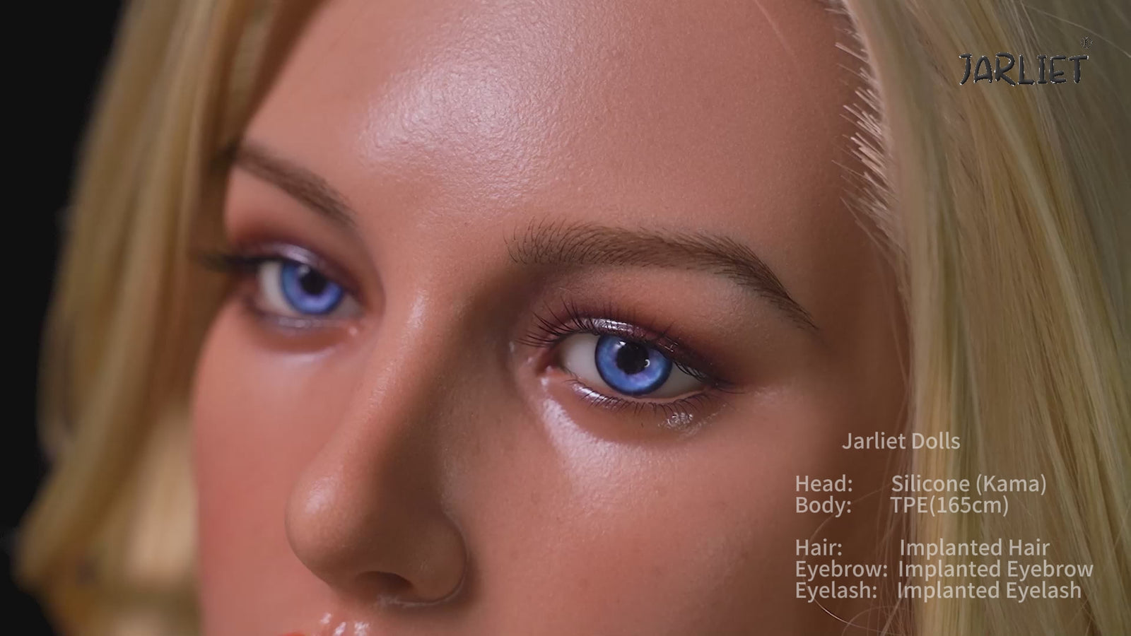 Kama sexdukke (Jarliet 165 cm C-cup TPE+silikone)