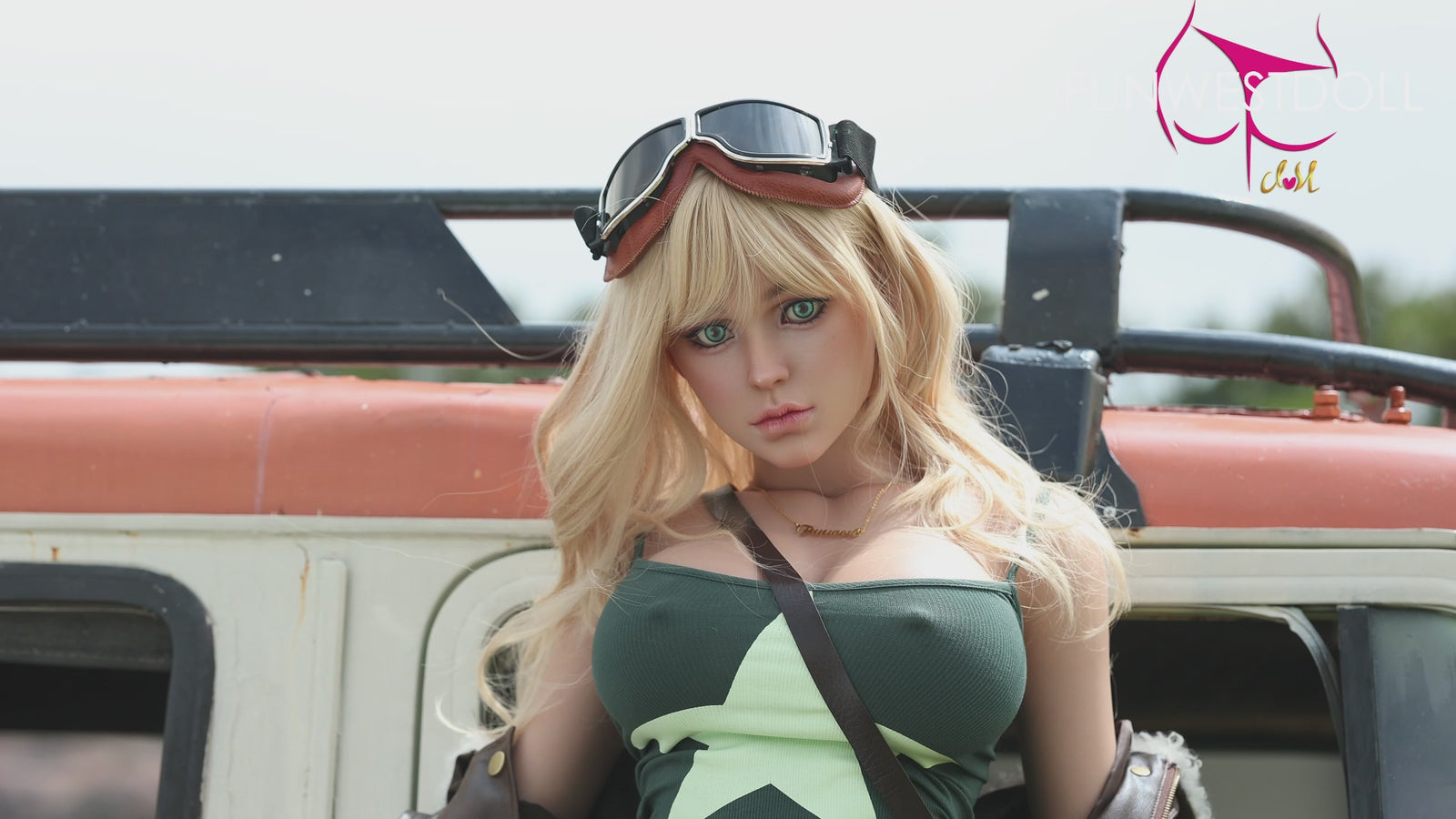 Assos sexdukke (FunWest Doll 157 cm G-cup #030S silikone)