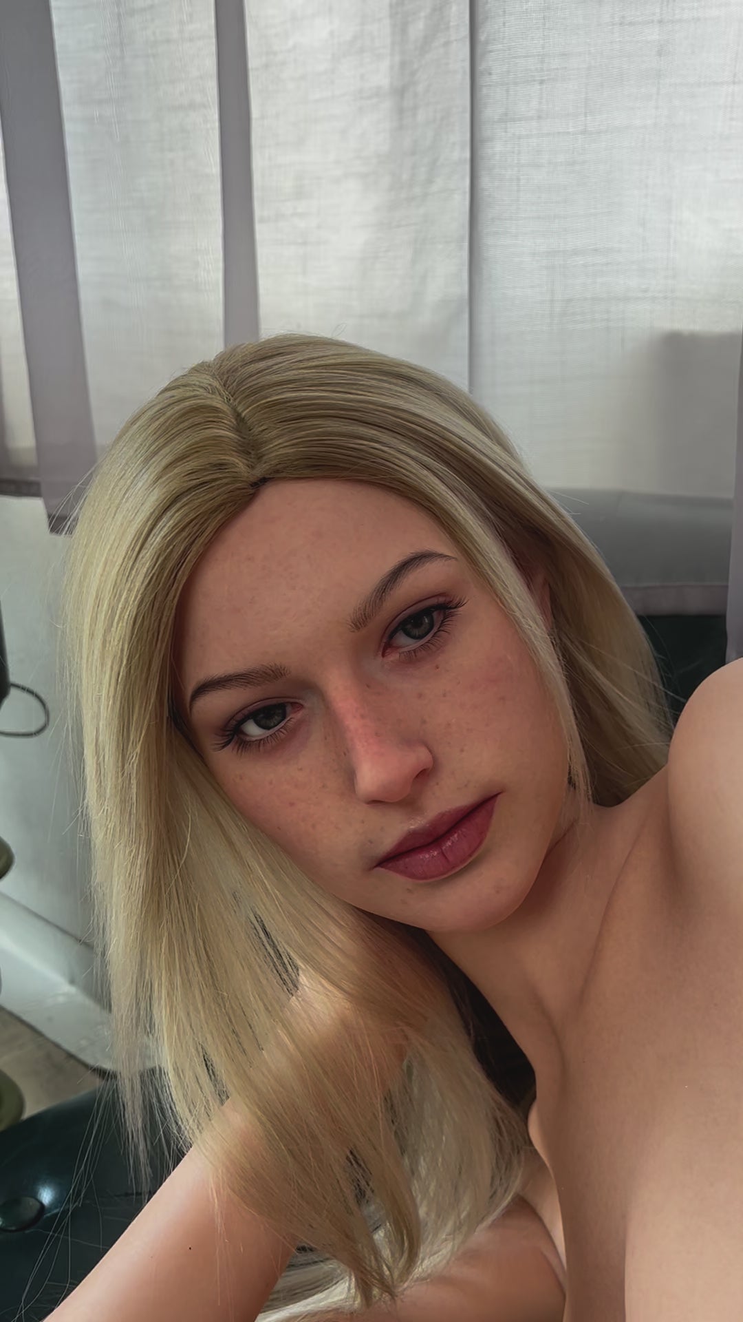 Evelina sexdukke (Zelex 175 cm e-cup Ge41-1 silikone)