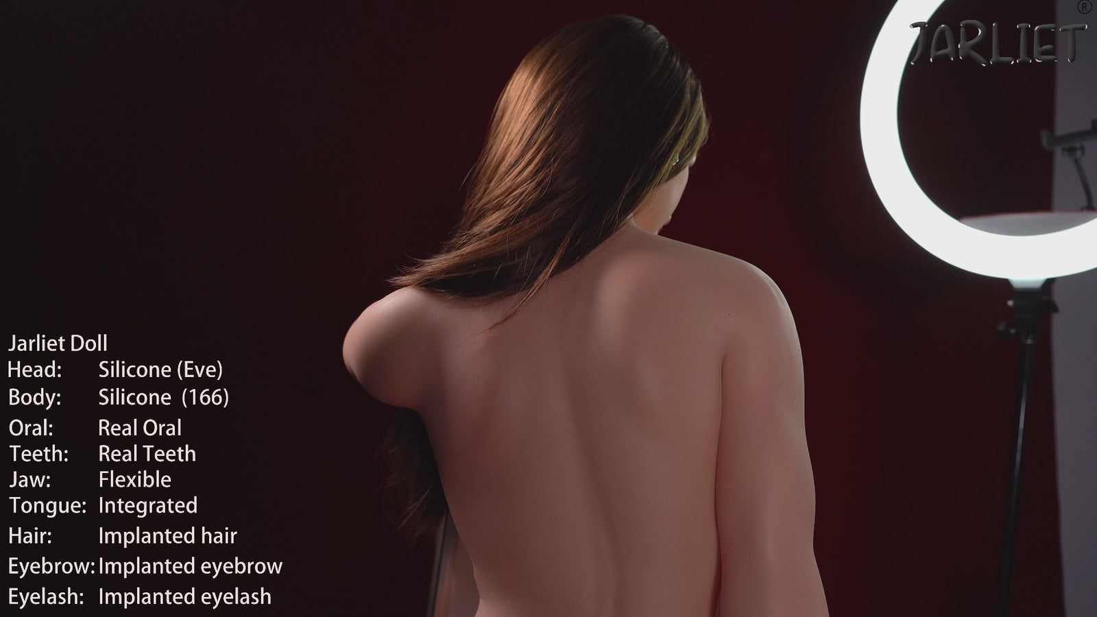 Eva sexdukke (Jarliet 163 cm E-cup silikone)