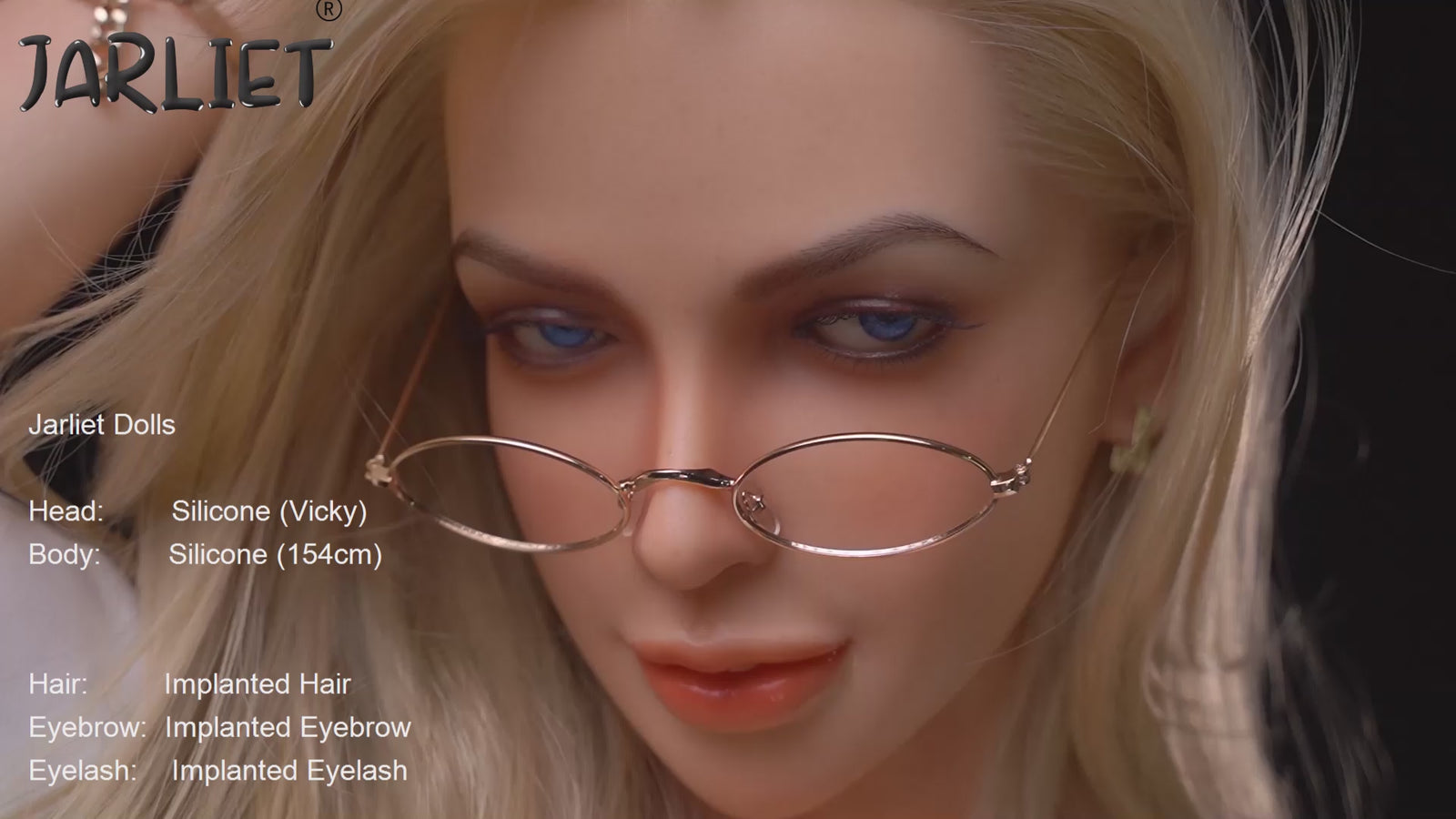 Vicky sexdukke (Jarliet 154 cm C-cup silikone)