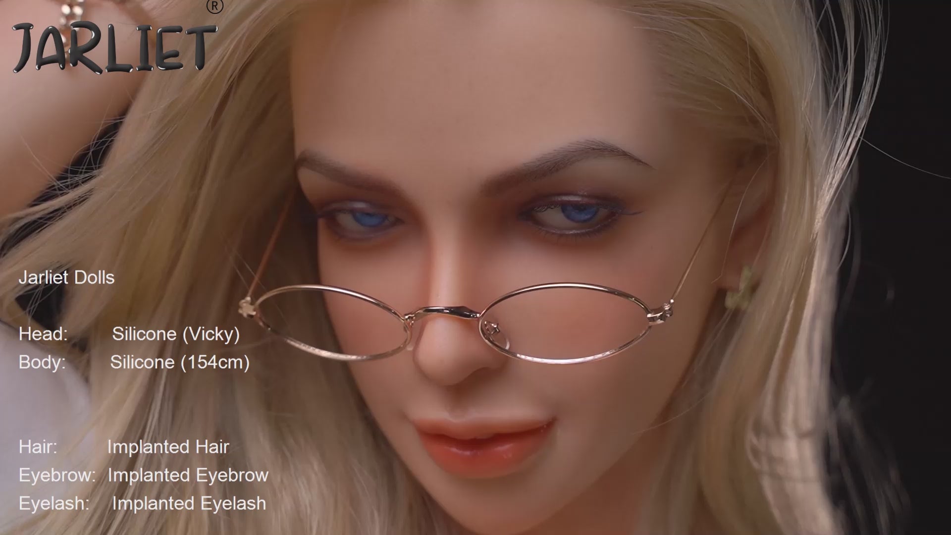 Vicky sexdukke (Jarliet 154 cm c-cup silikone)