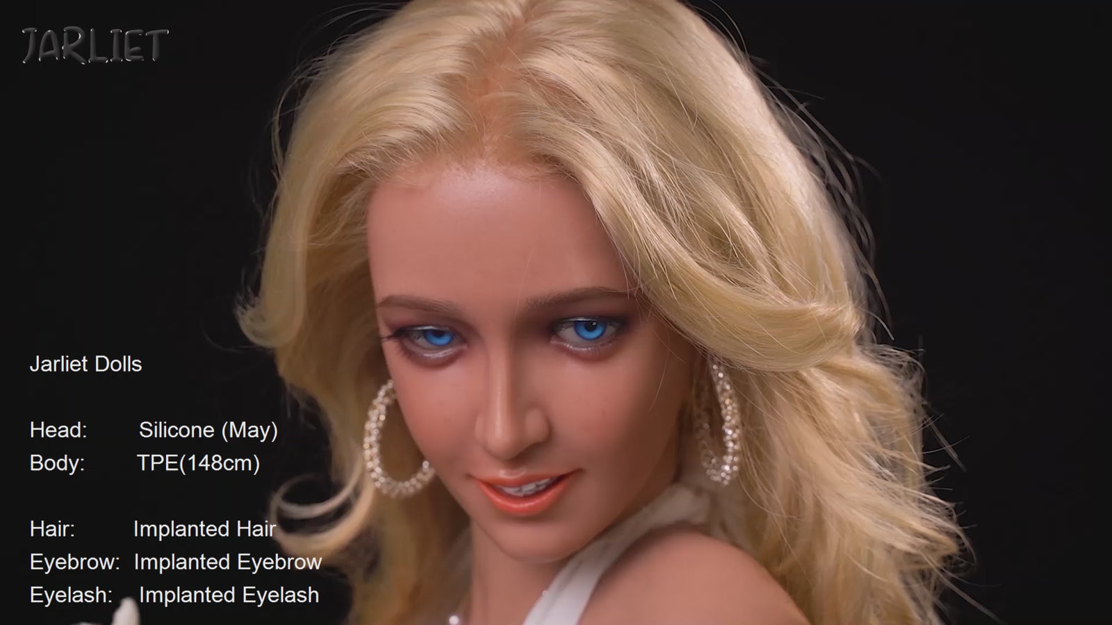 maj sexdukke (Jarliet 148 cm E-cup TPE+silikone)