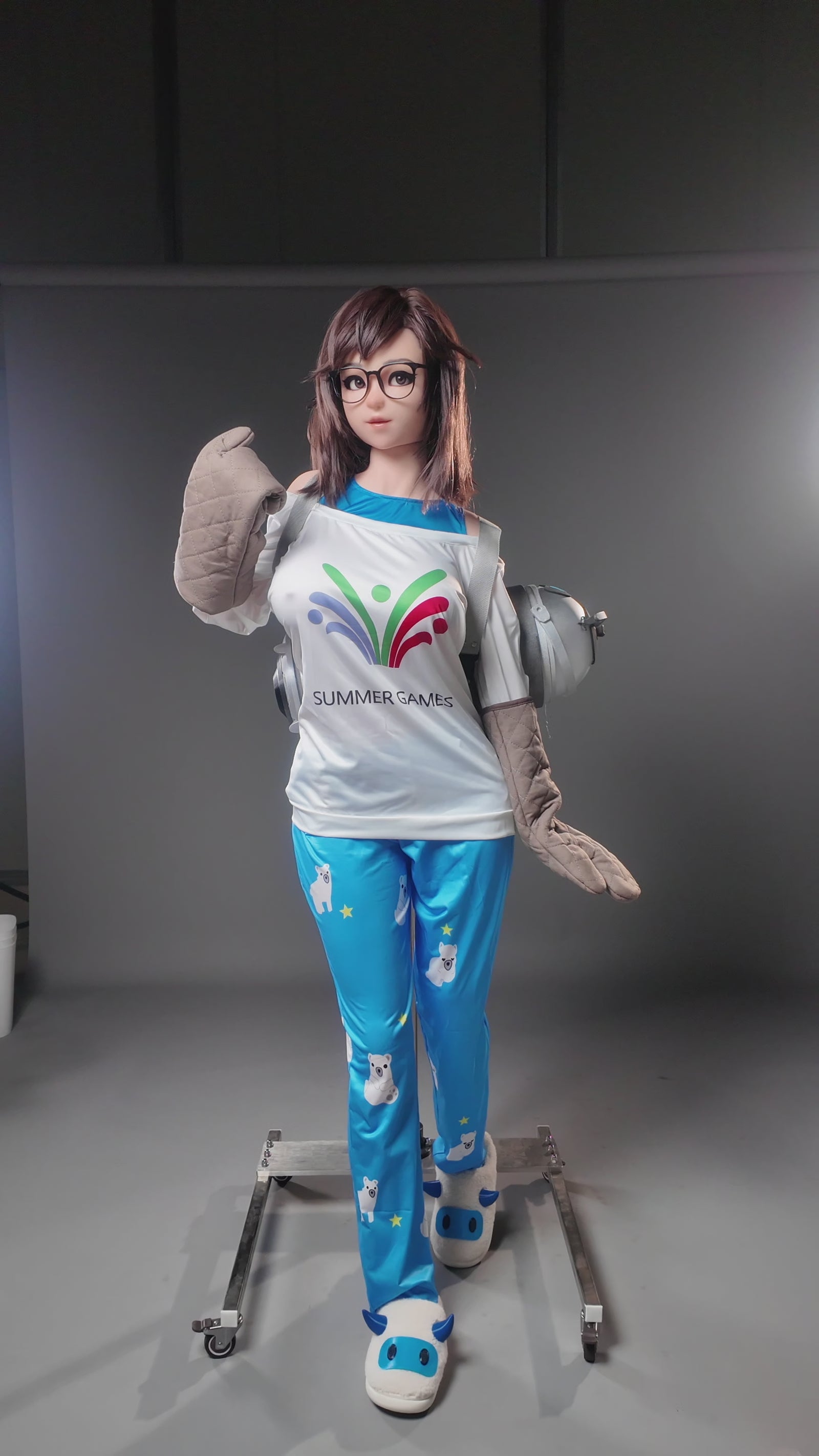 Mei sexdukke (Game Lady 165 cm G-cup nr. 40-1 silikone)