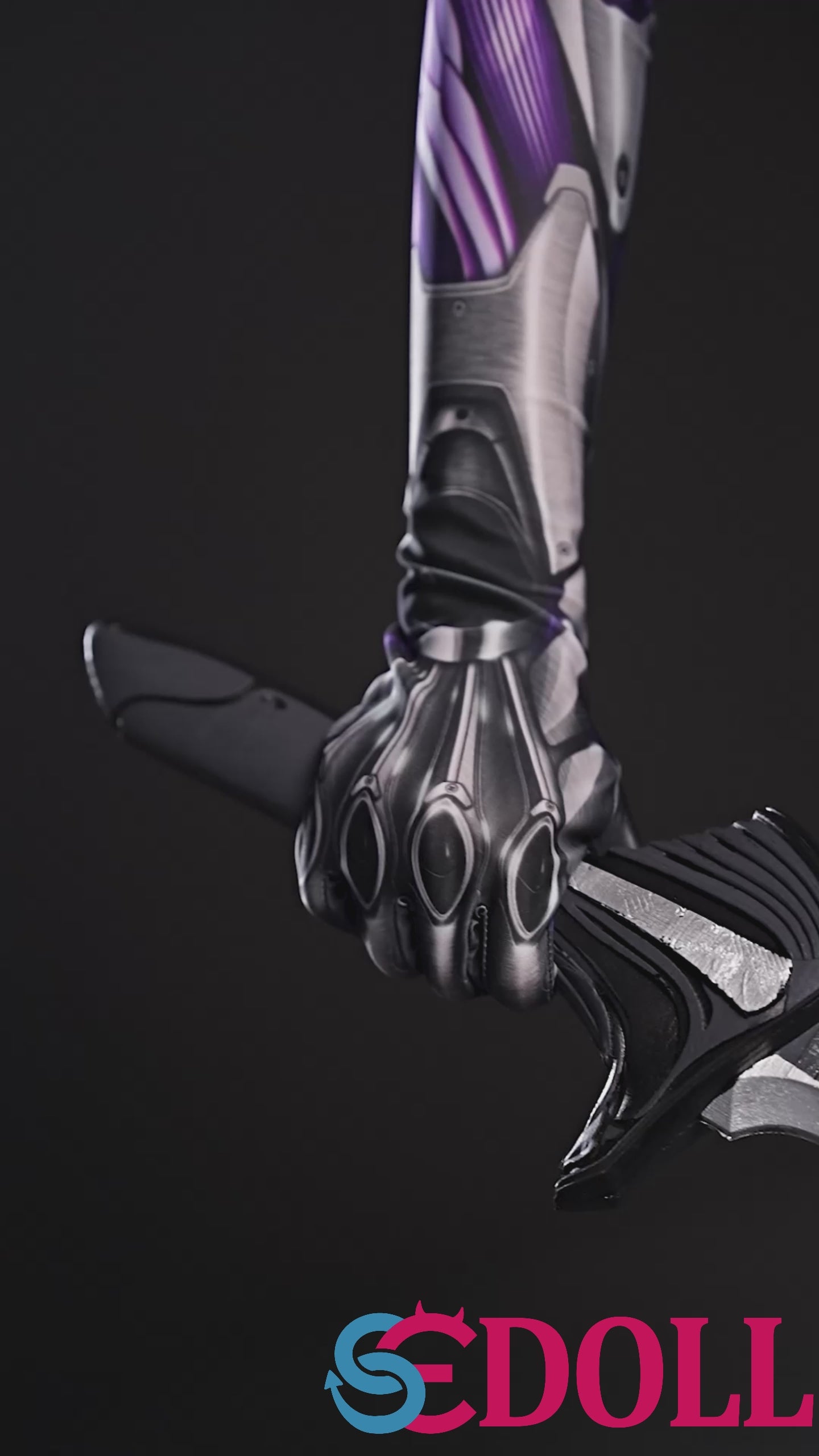 Oplyst. "Alita" sexdukke (SEDoll 161 cm e-cup #149SC silikone Pro)