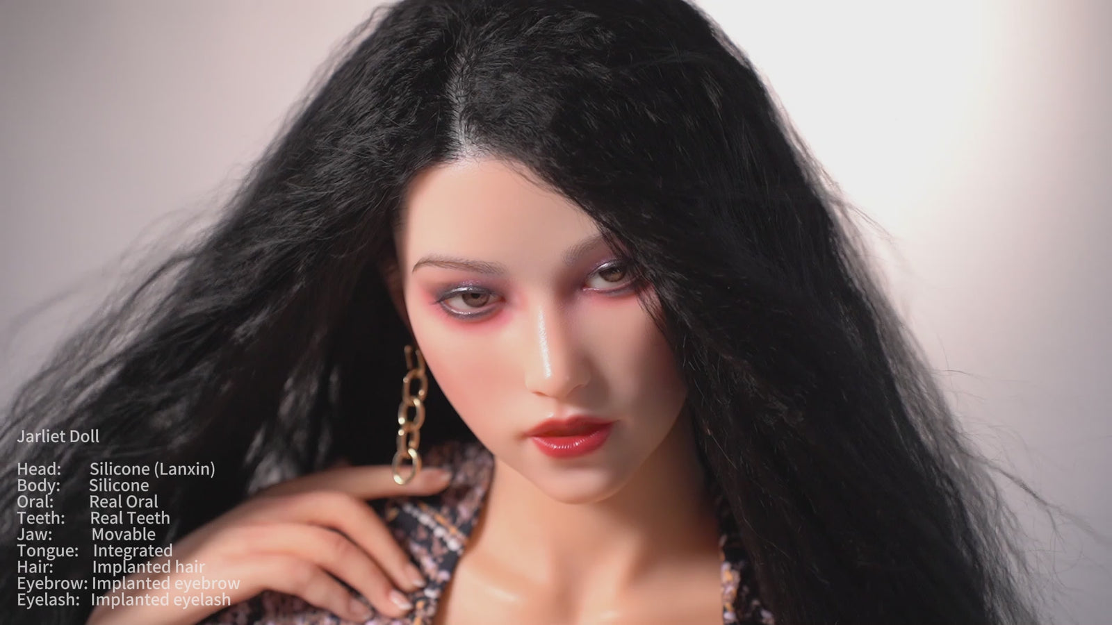 Lanxin sexdukke (Jarliet 148 cm E-cup silikone)