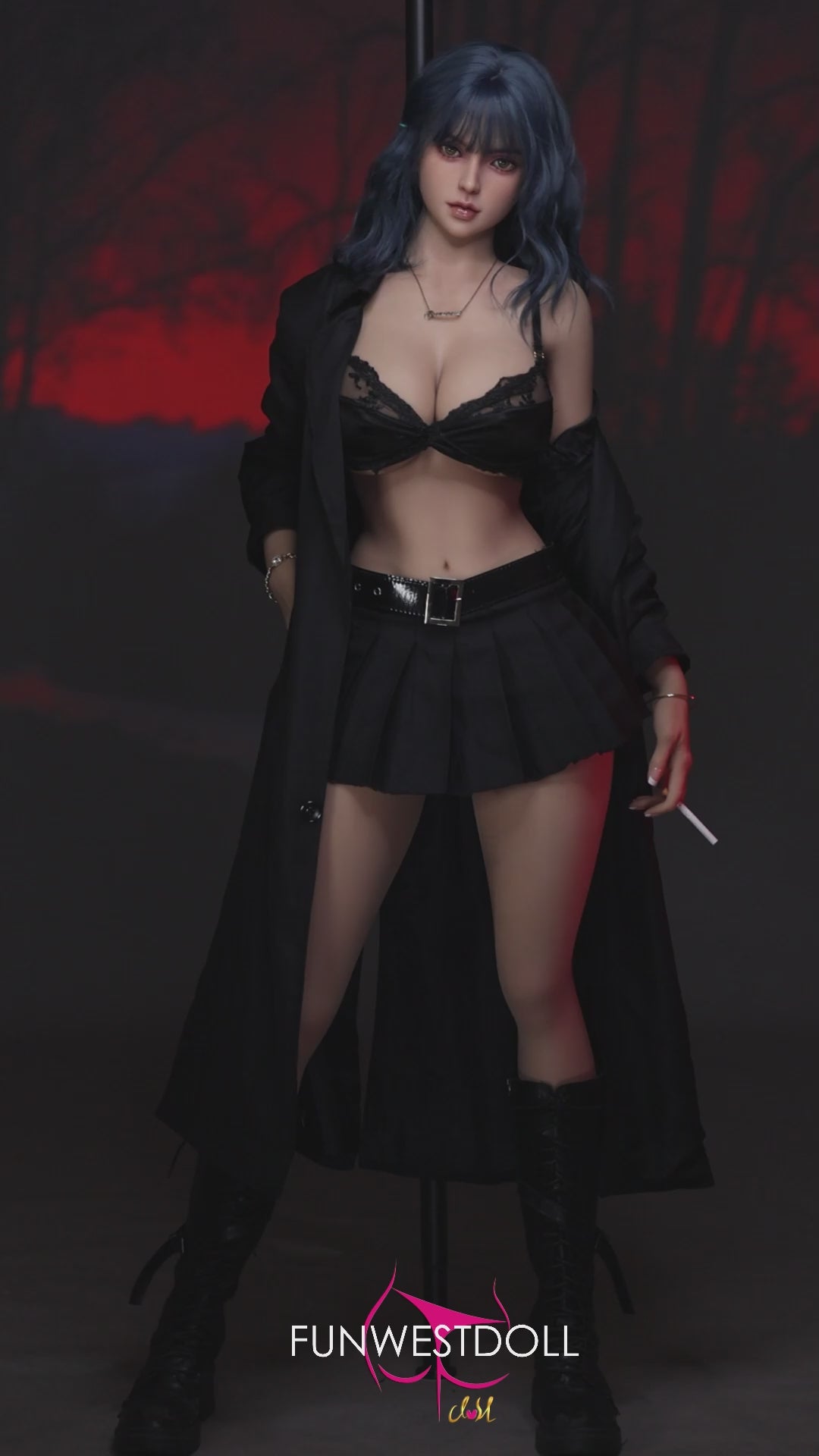 Lily sexdukke (FunWest Doll 157 cm G-cup #036 TPE)