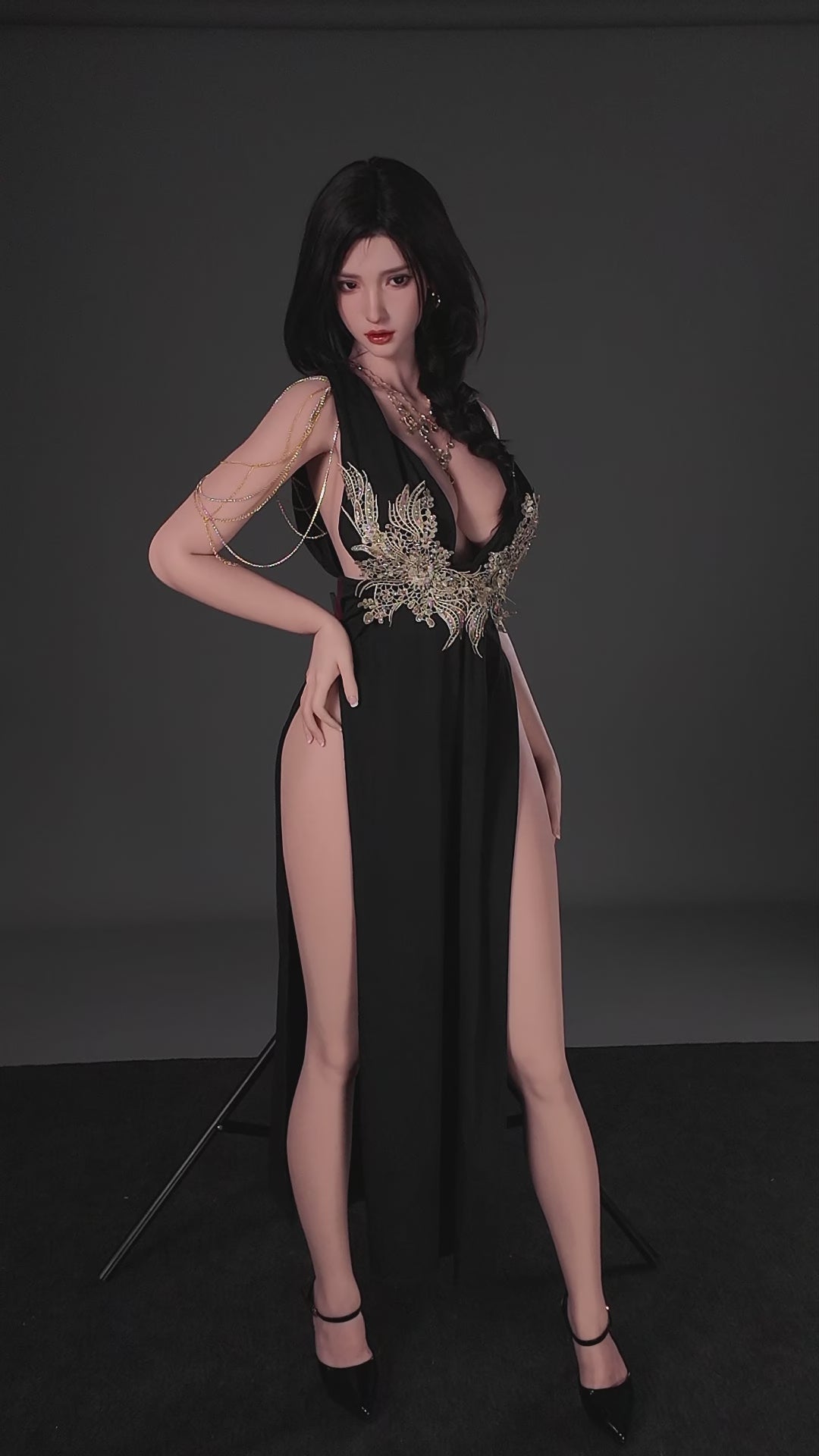 Lillian sexdukke (TOP CYDOLL 168 cm F-cup TPE+silikone)