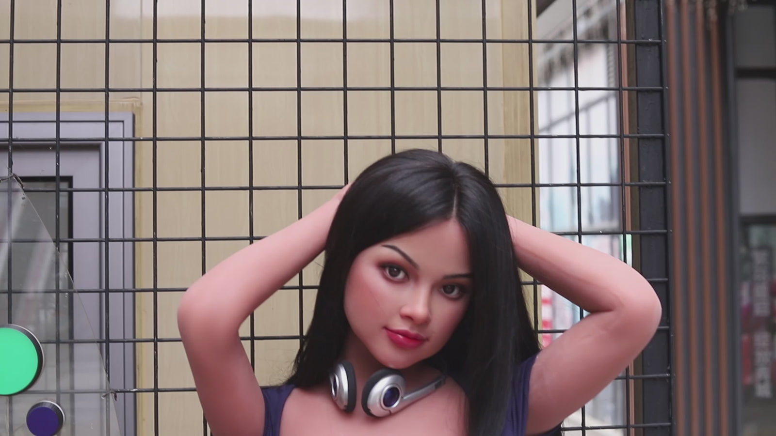 Jamie sexdukke (EL-Doll 153 cm J-cup TPE+silikone) EXPRESS