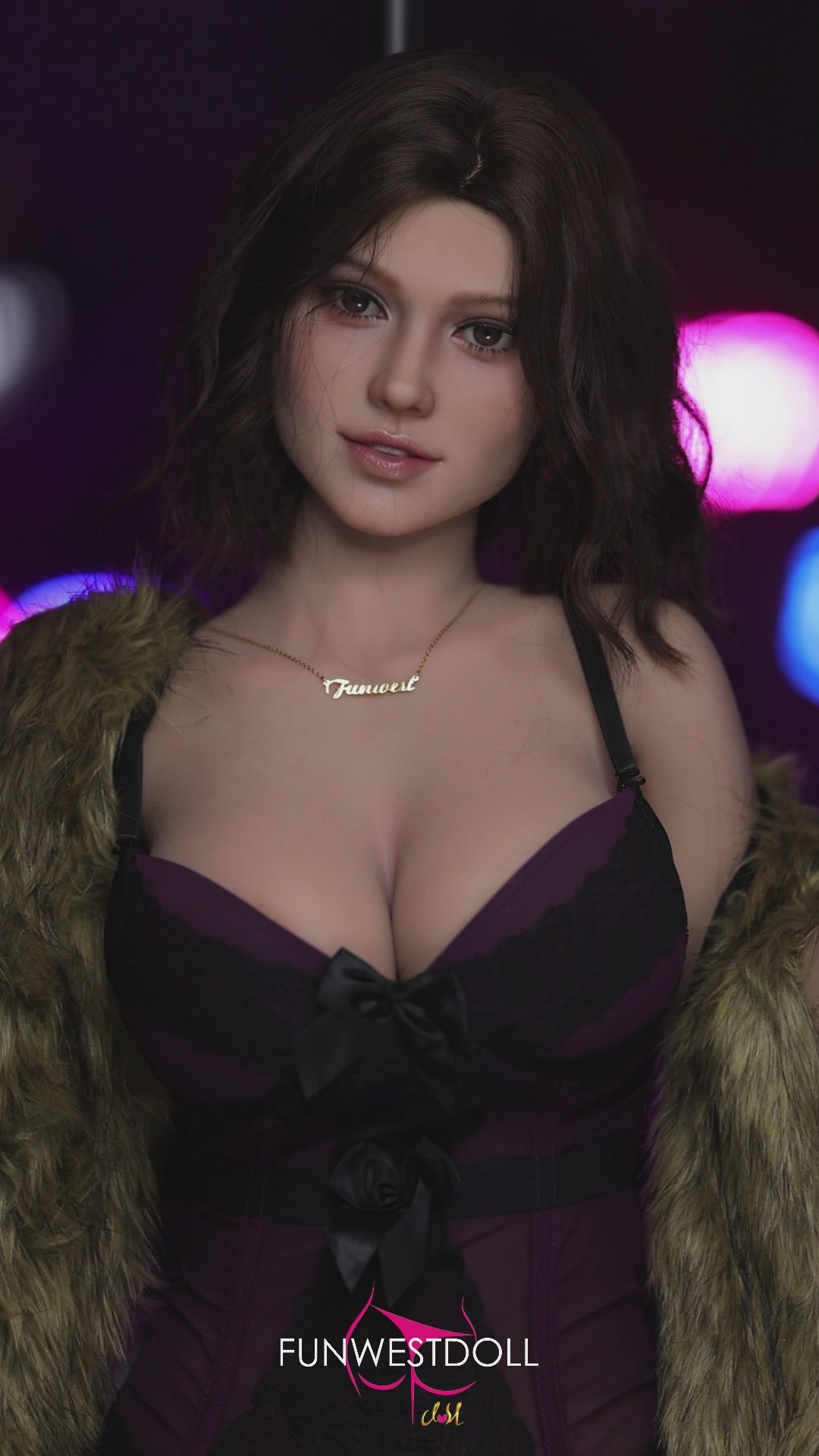 Rose sexdukke (FunWest Doll 162 cm F-cup #043 TPE)