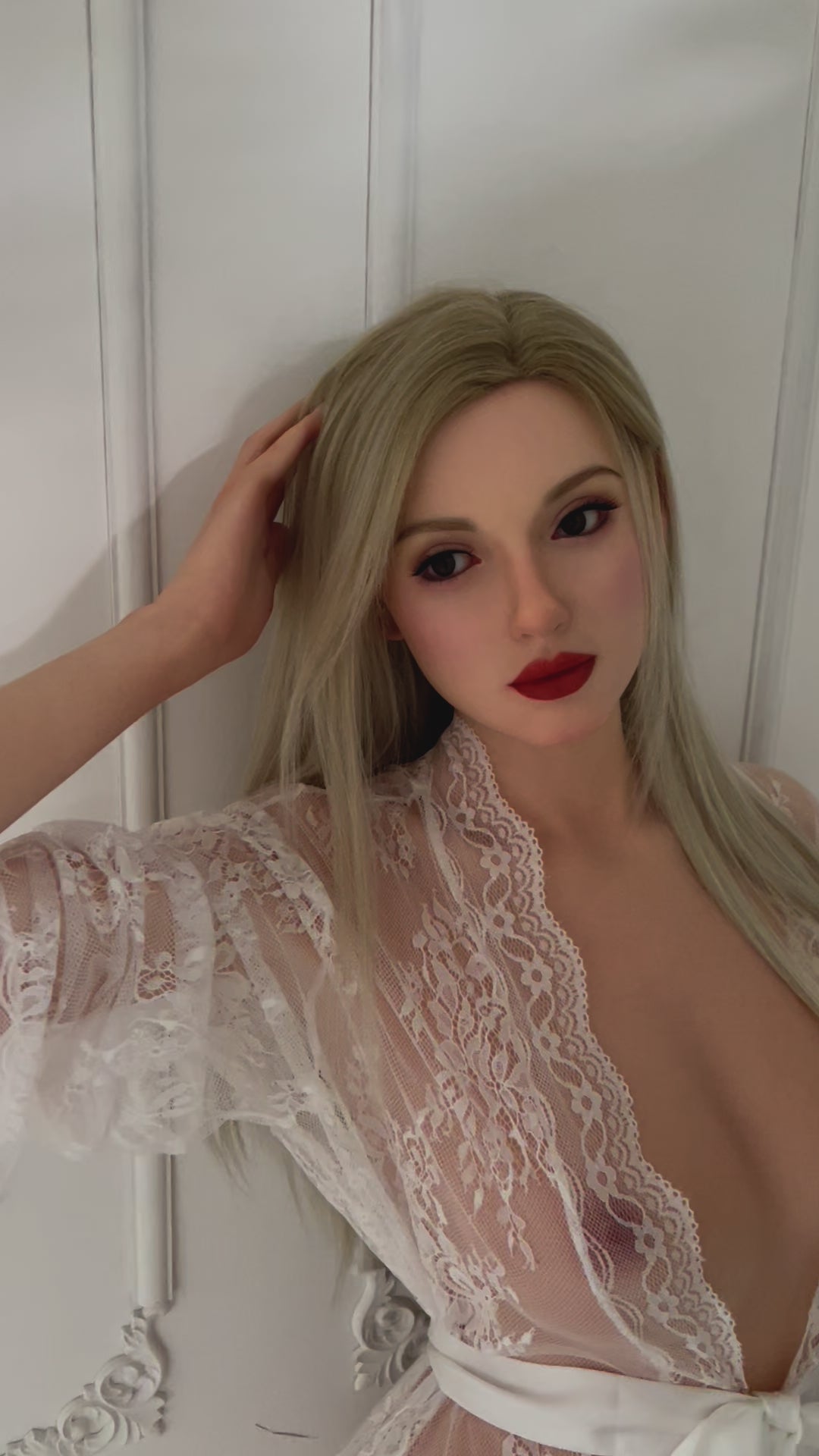 Zeina sexdukke (Zelex 175 cm e-cup Ge111-3 silikone)